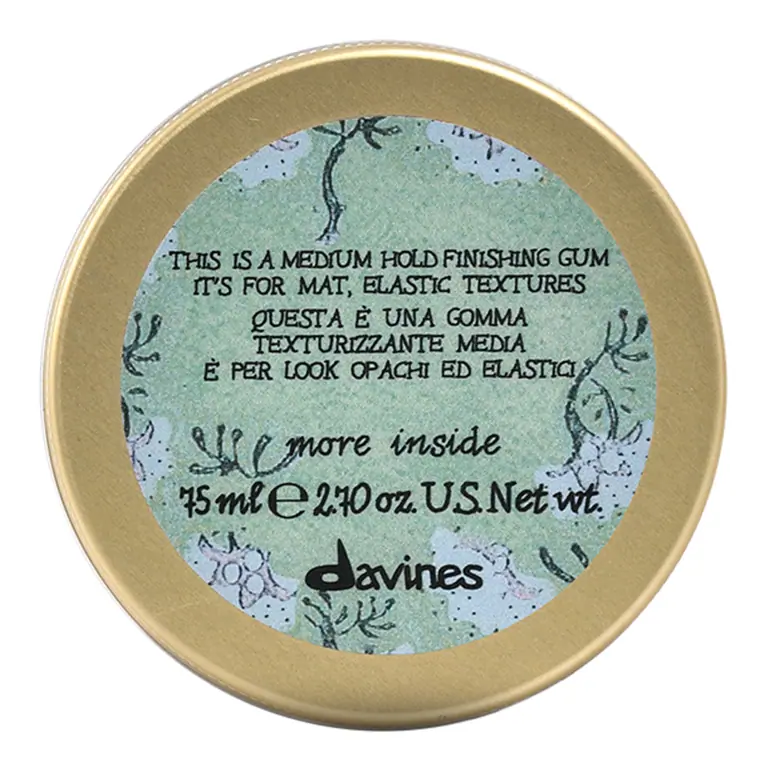 Davines MORE INSIDE Medium Hold Finishing Gum 75g