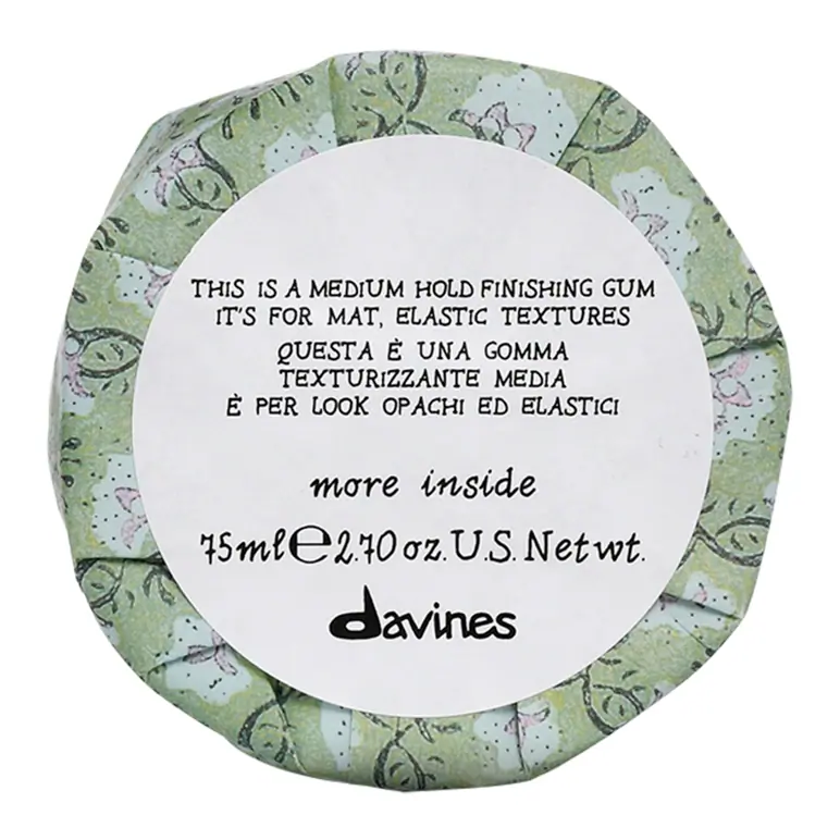 Davines MORE INSIDE Medium Hold Finishing Gum 75g