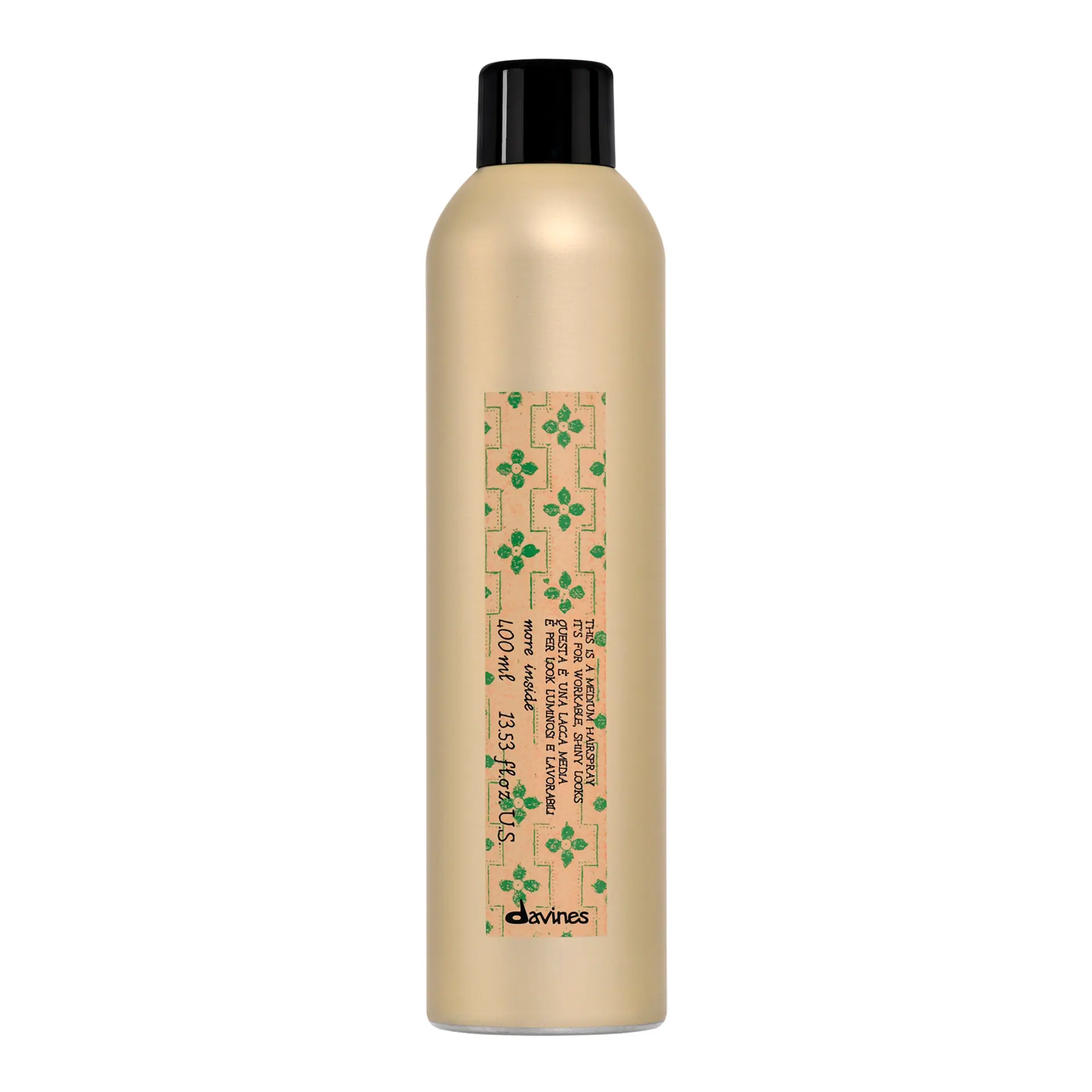 Davines MORE INSIDE Medium Hold Hair Spray 400g
