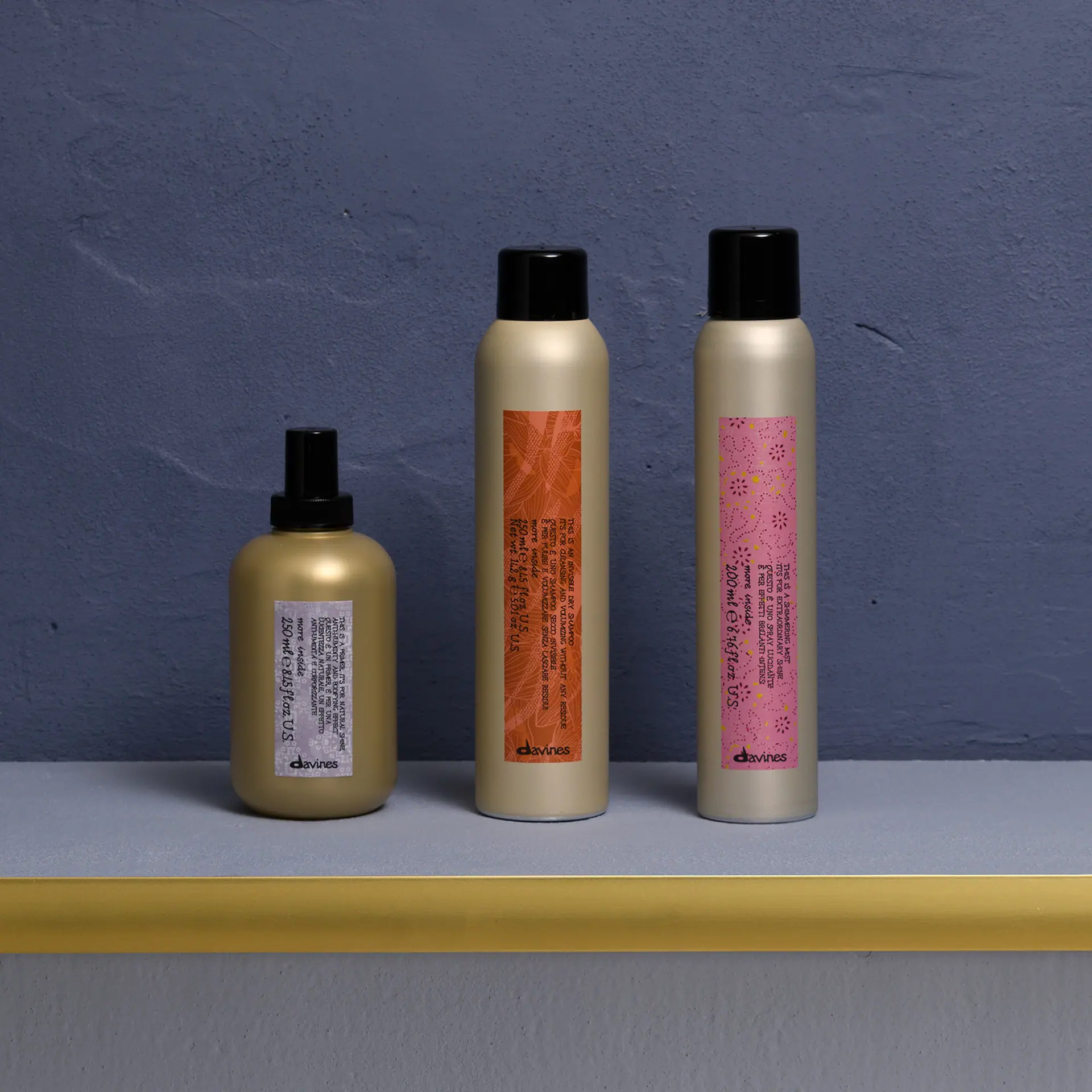 Davines MORE INSIDE Shimmering Mist 200ml