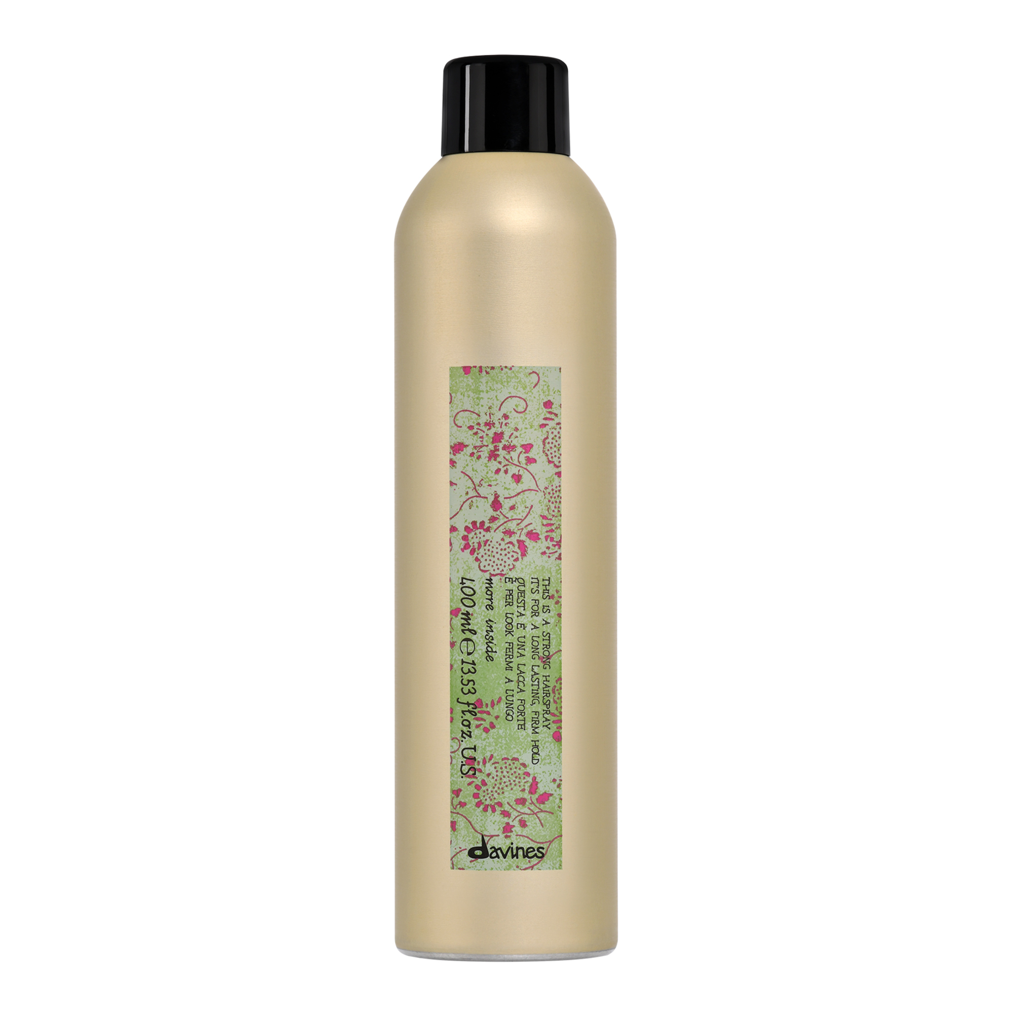 Davines MORE INSIDE Strong Hold Hair Spray 400g