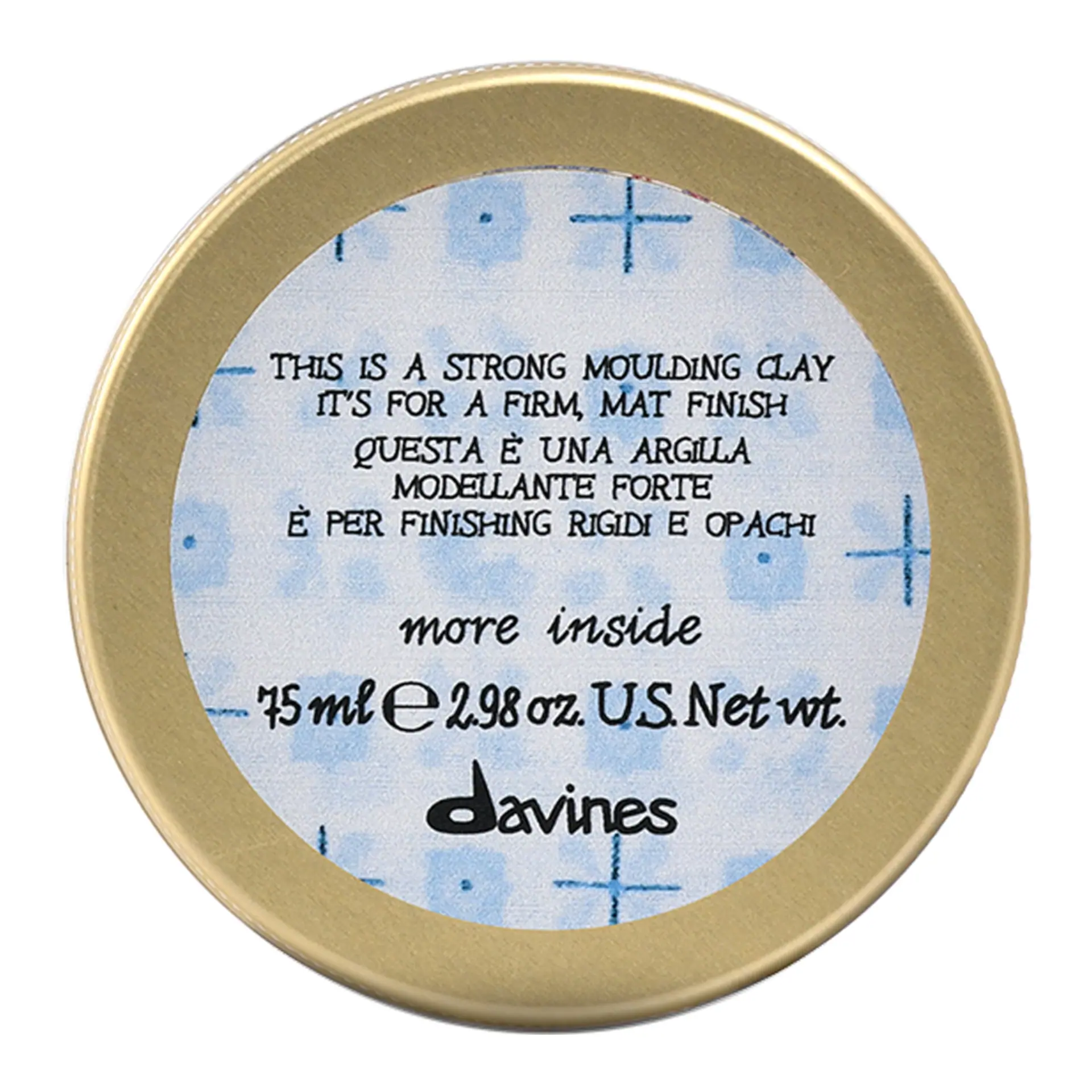 Davines MORE INSIDE Strong Moulding Clay 75g