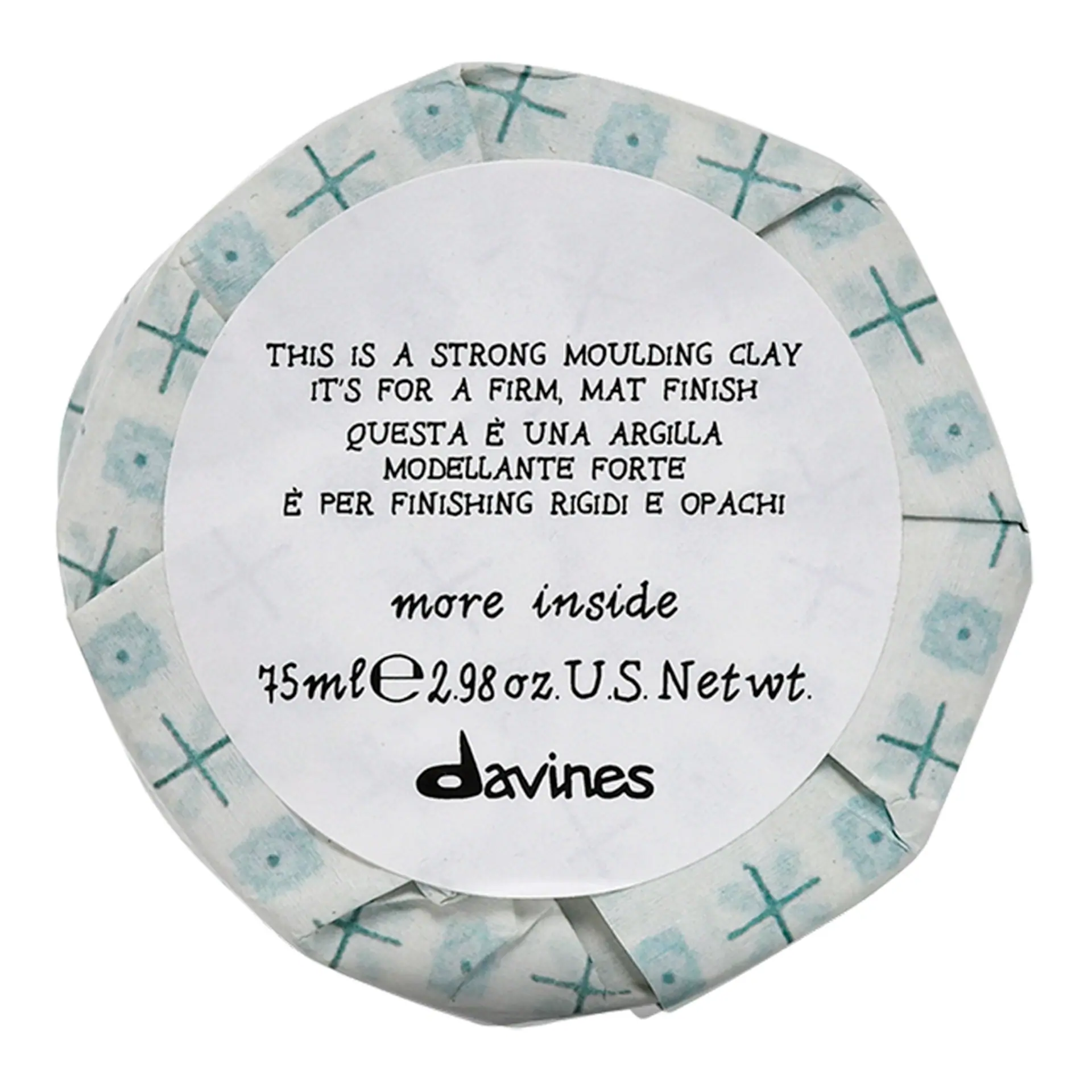 Davines MORE INSIDE Strong Moulding Clay 75g