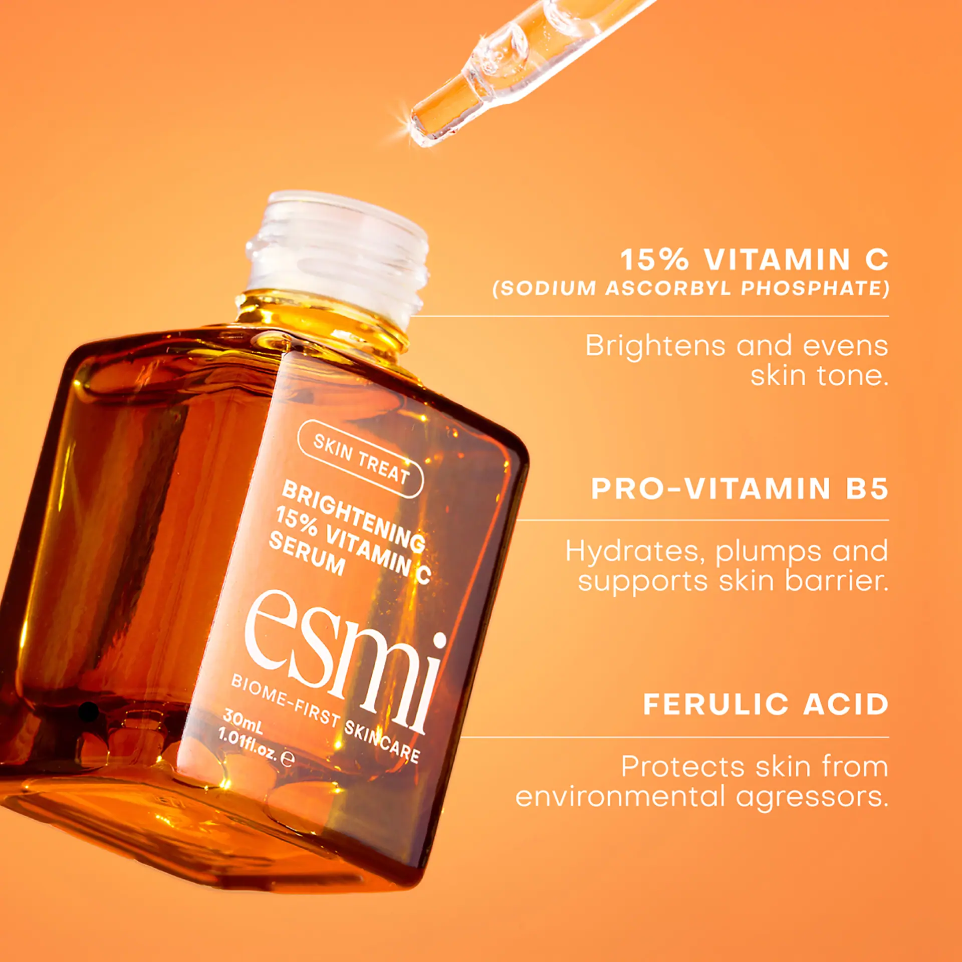 Esmi Skin Minerals Vitamin C Brightening Skin Treat Serum 30ml