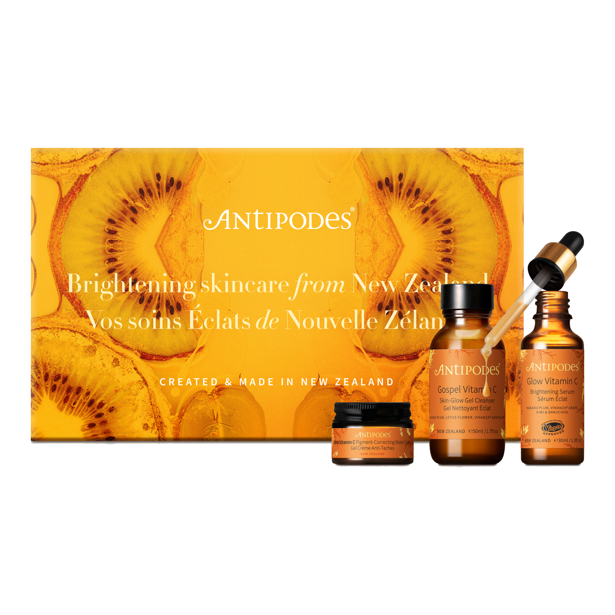 Antipodes Skin Brightening Essentials 3pk