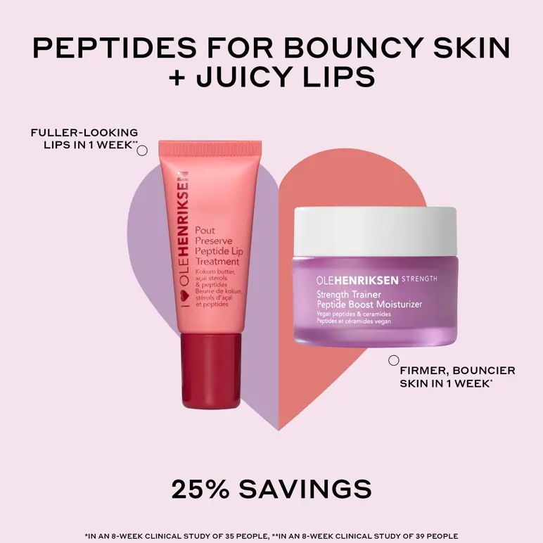 Ole Henriksen Strength Moisturizer + Pout Preserve Mini Duo