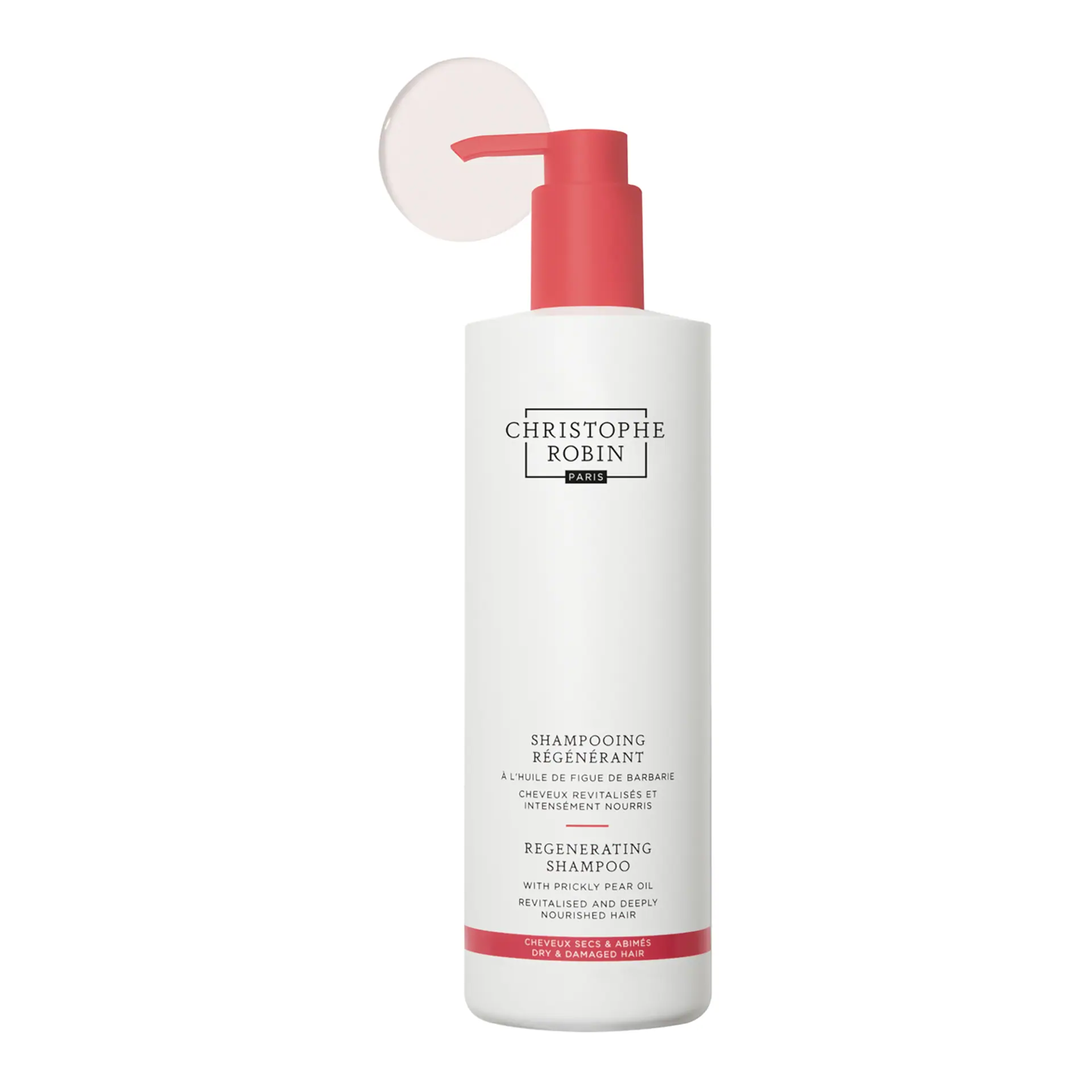 Christophe Robin Regenerating Shampoo with Prickly Pear Oil, 500ml