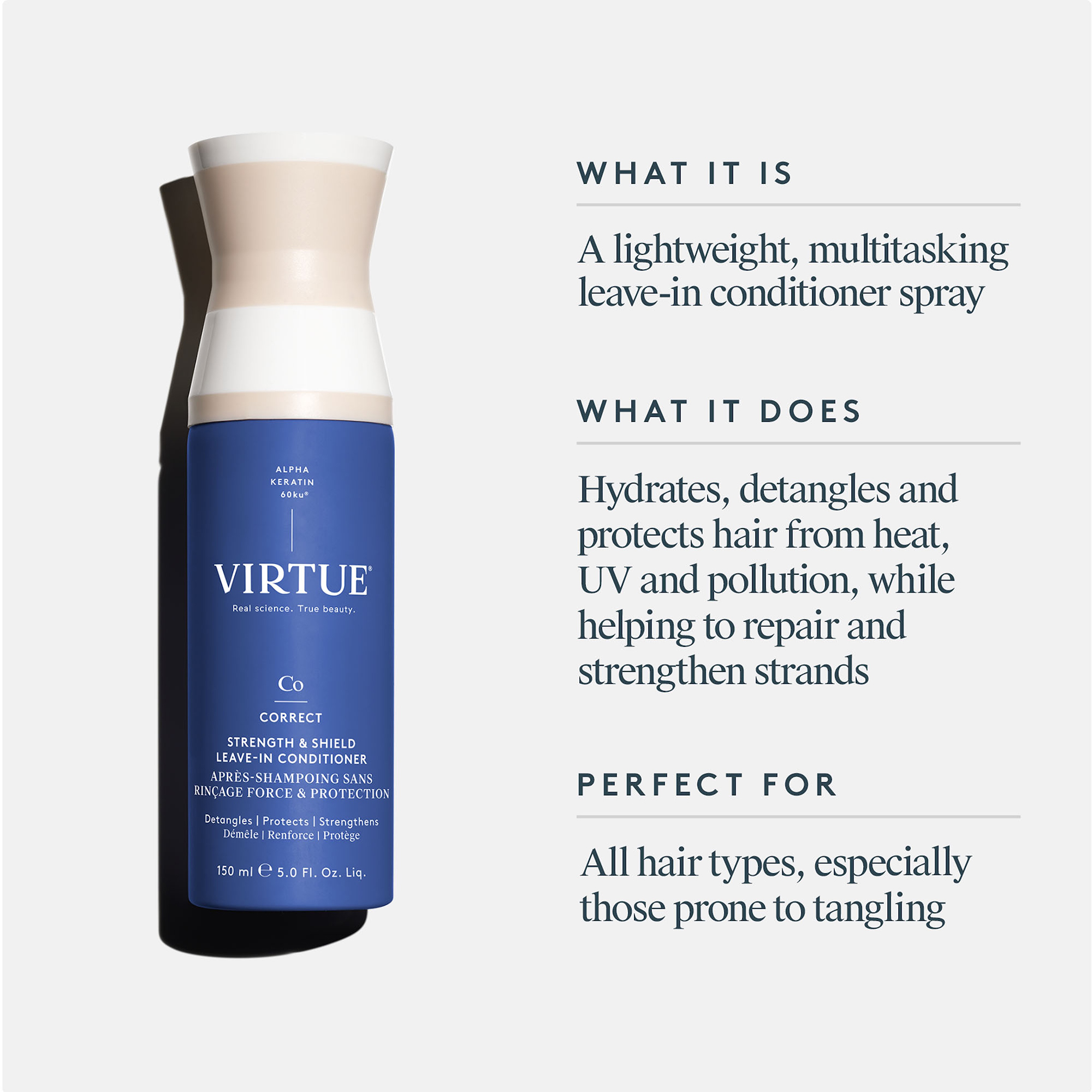 Virtue Strength And Shield Leave In Conditioner