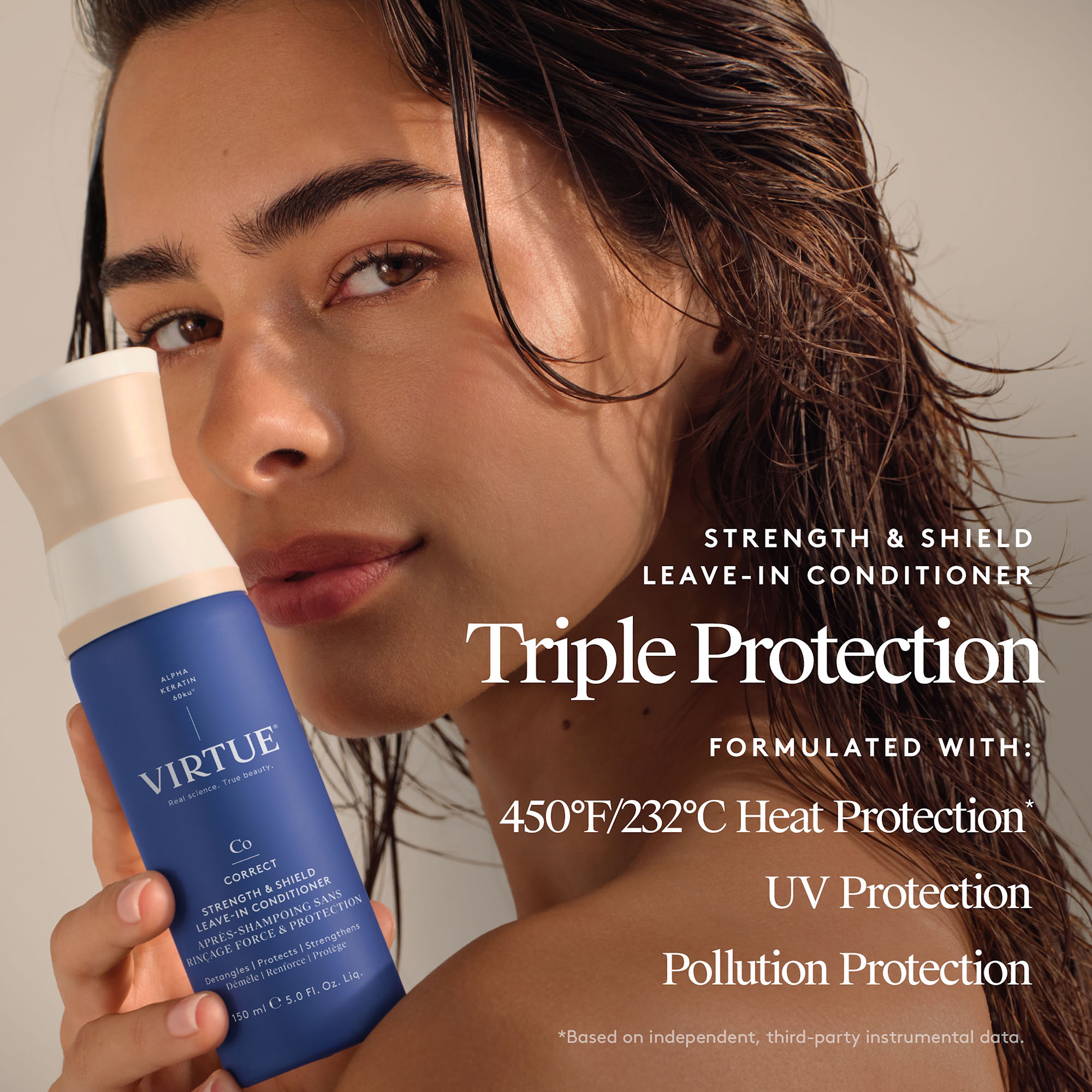 Virtue Strength And Shield Leave In Conditioner