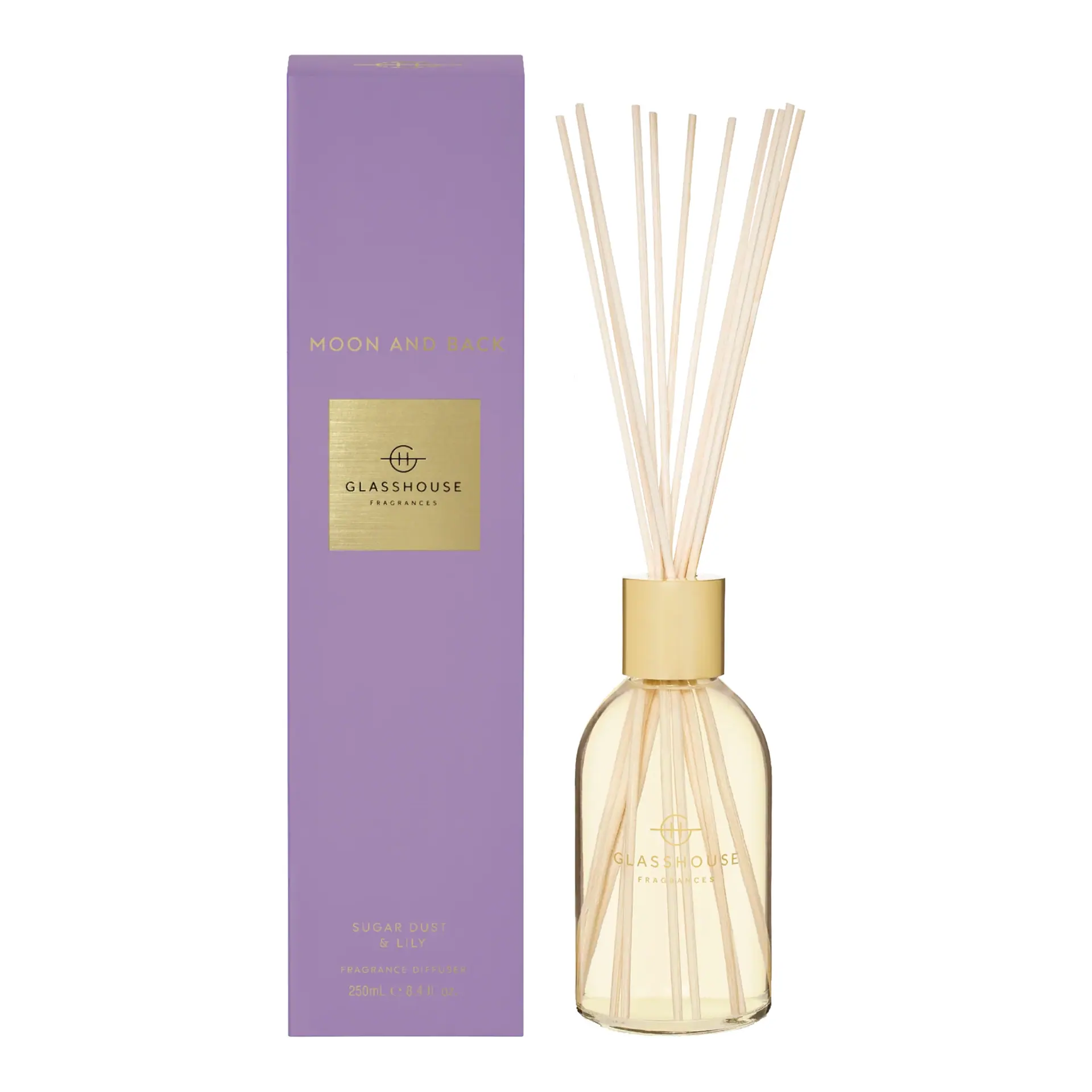 Glasshouse Fragrances 250ml Diffuser - Moon and Back