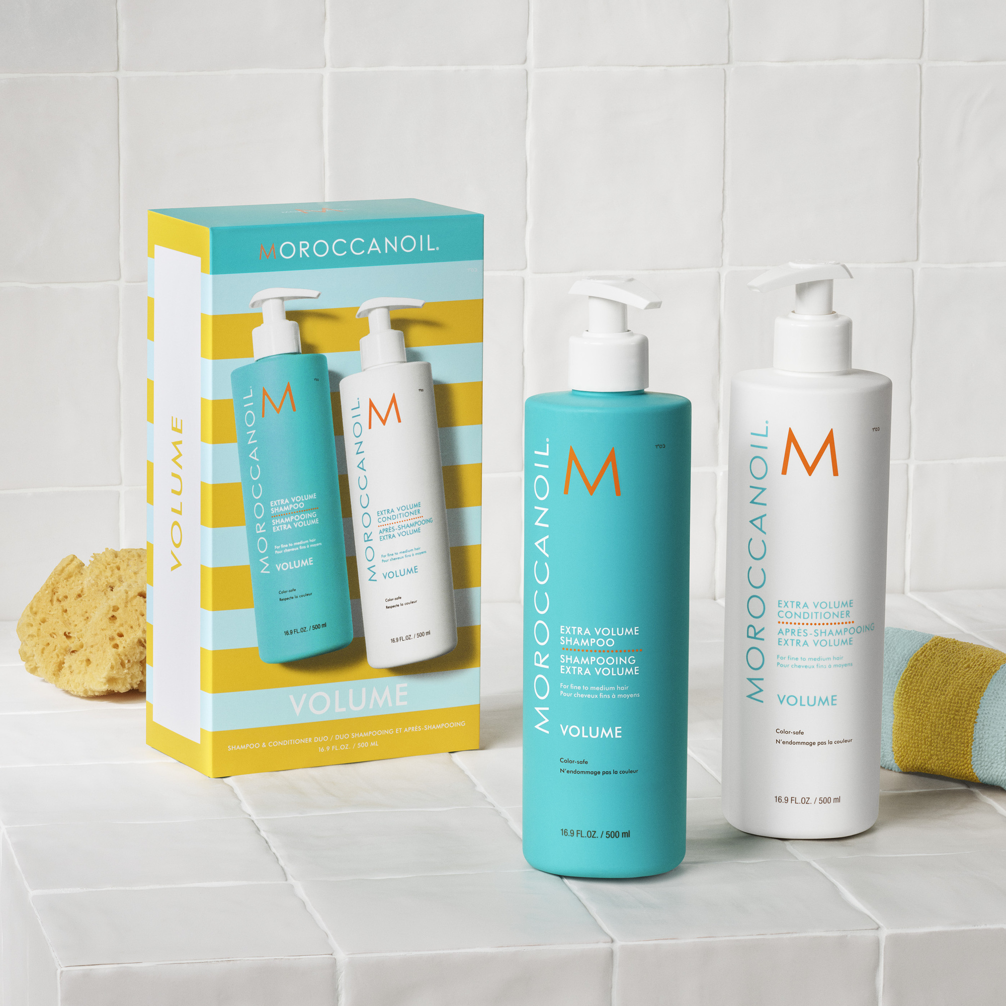Moroccanoil Extra Volume 500ml Duo