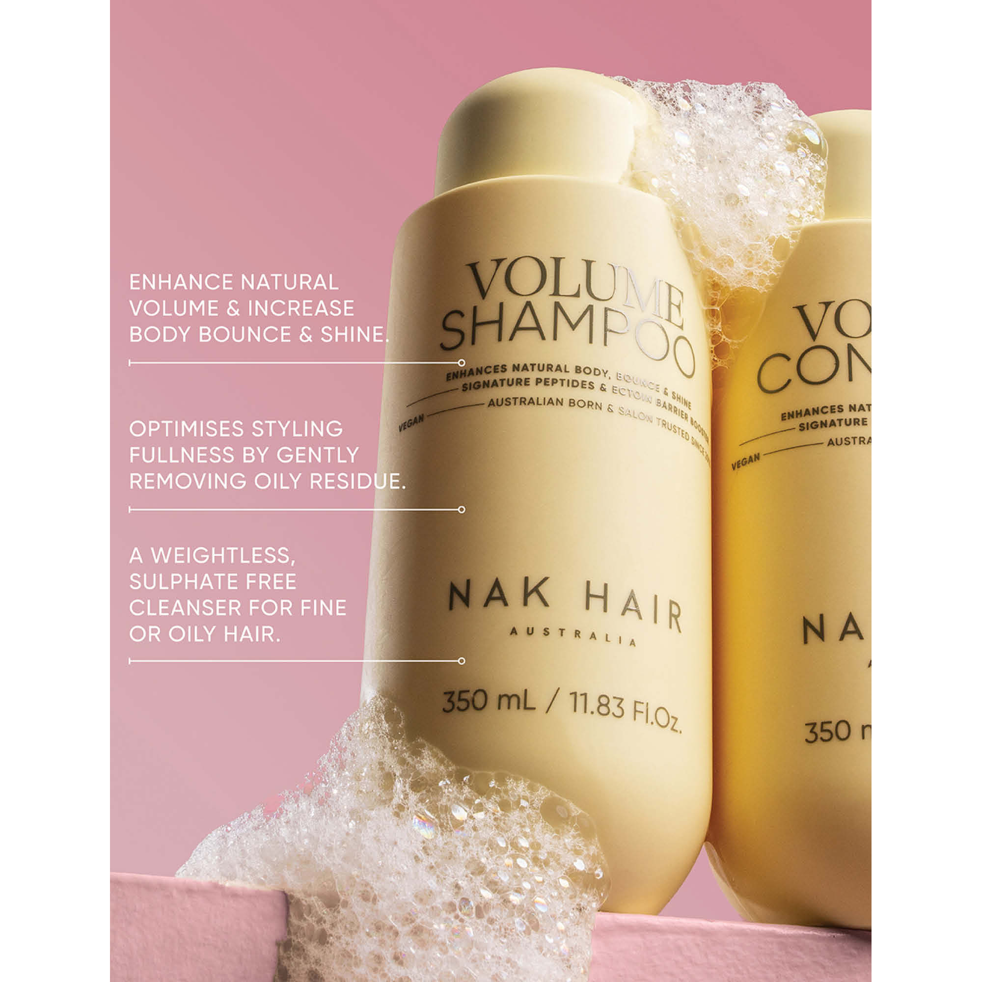 NAK Hair Signature Volume Shampoo 350ml