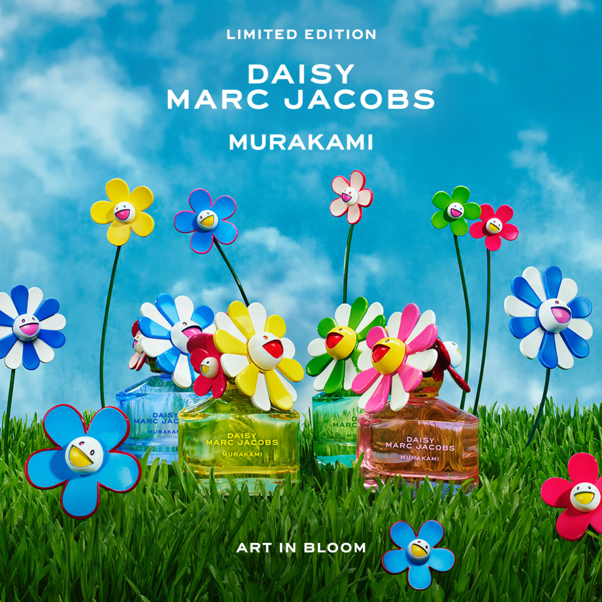 Marc Jacobs Daisy Murakami Blue Limited-Edition Eau De Parfum 50Ml