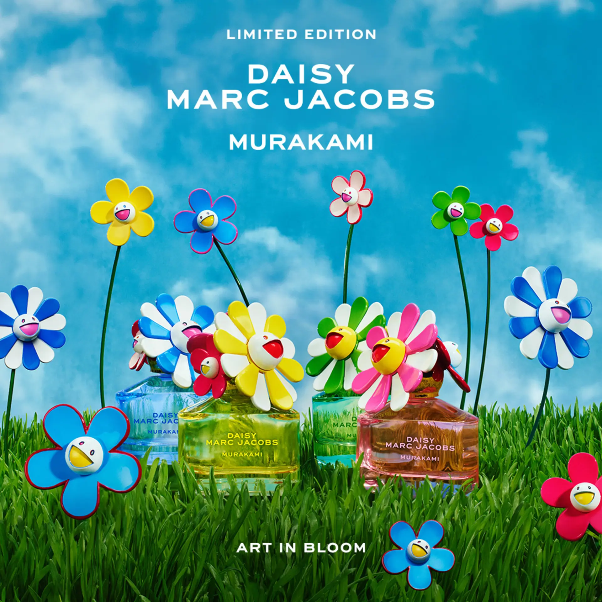 Marc Jacobs Daisy Murakami Blue Limited-Edition Eau De Parfum 50Ml