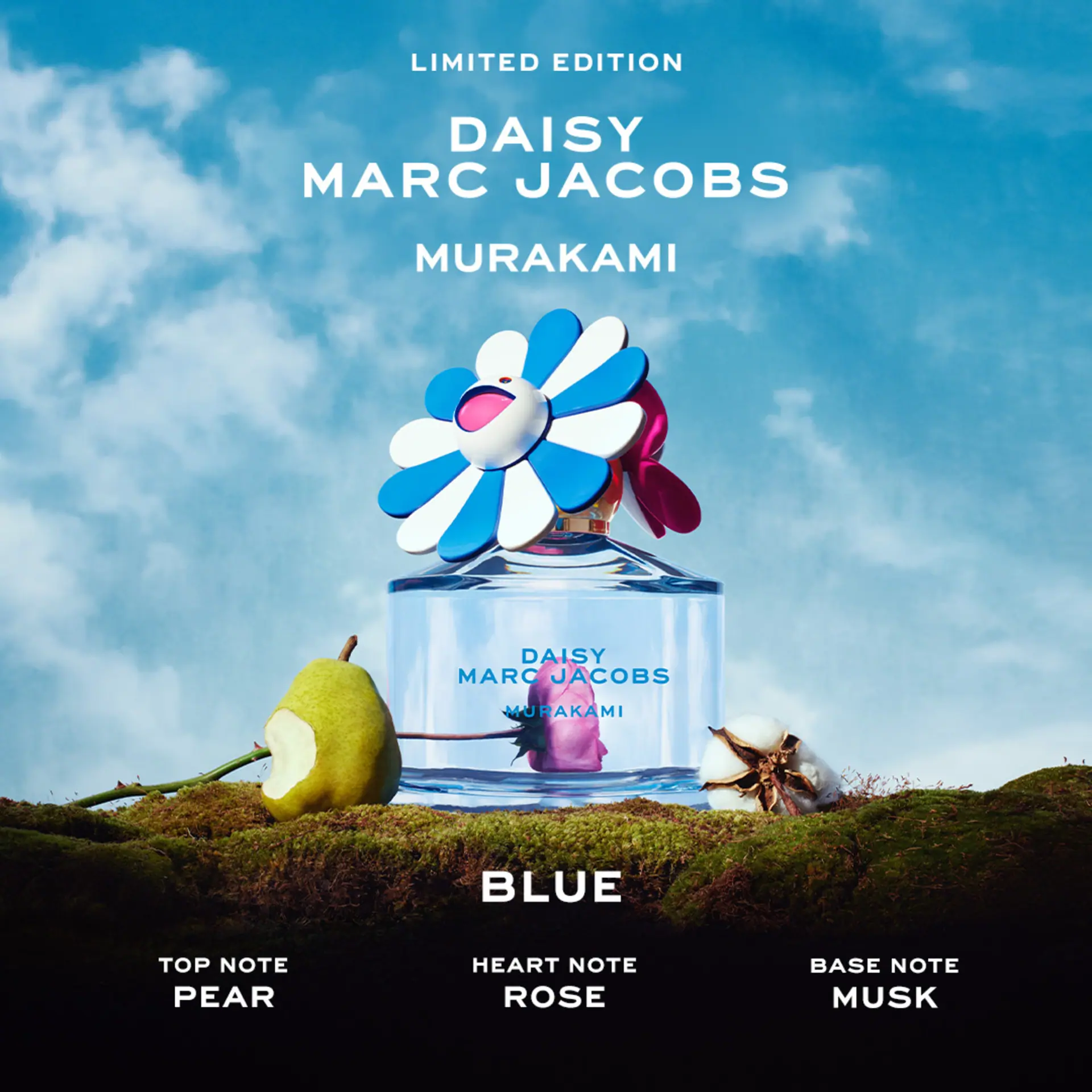 Marc Jacobs Daisy Murakami Blue Limited-Edition Eau De Parfum 50Ml