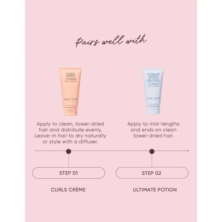NAK Hair Signature Curls Creme 150ml