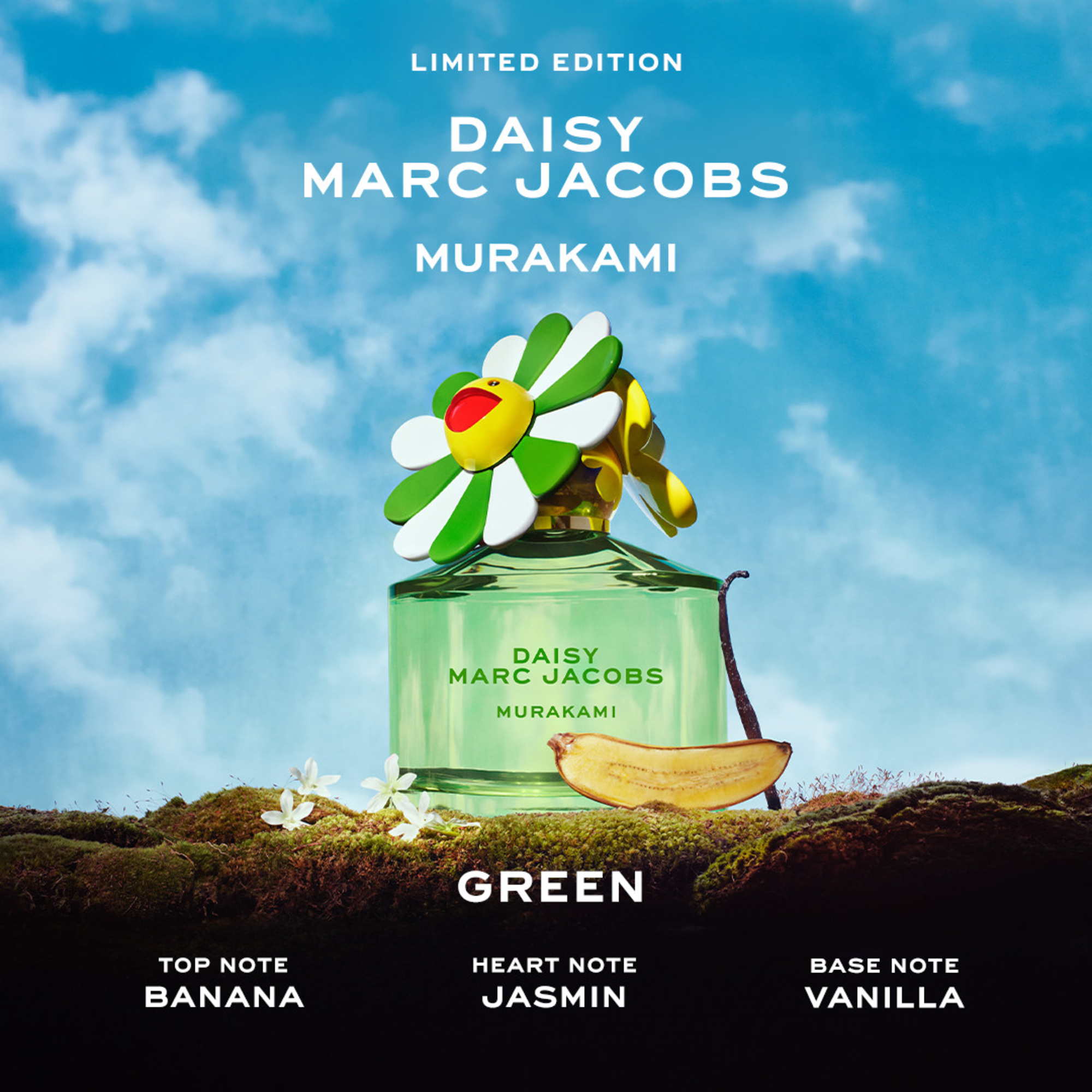 Marc Jacobs Daisy Murakami Green Limited-Edition Eau De Parfum 50Ml