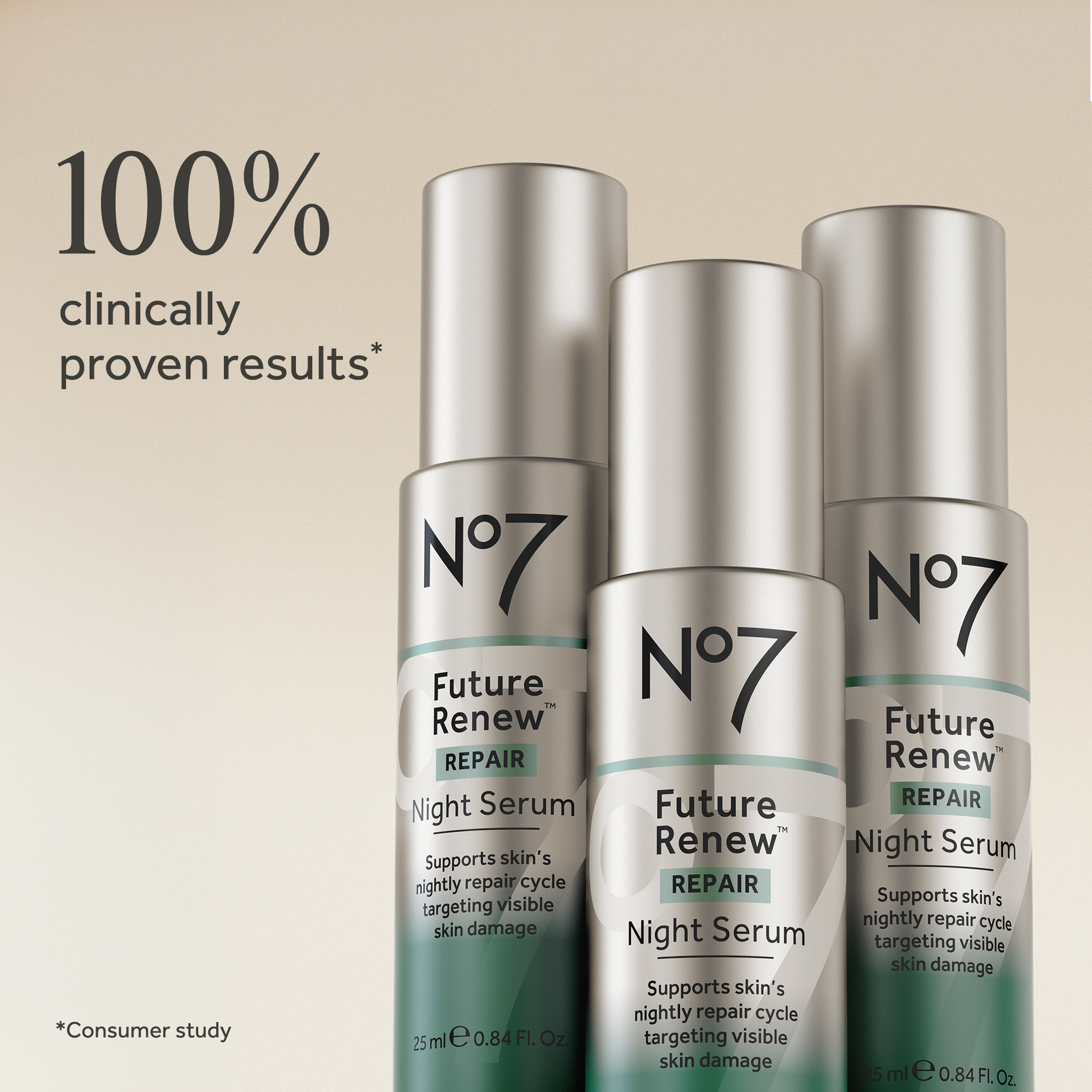 No7 Future Renew Night Serum 25ml