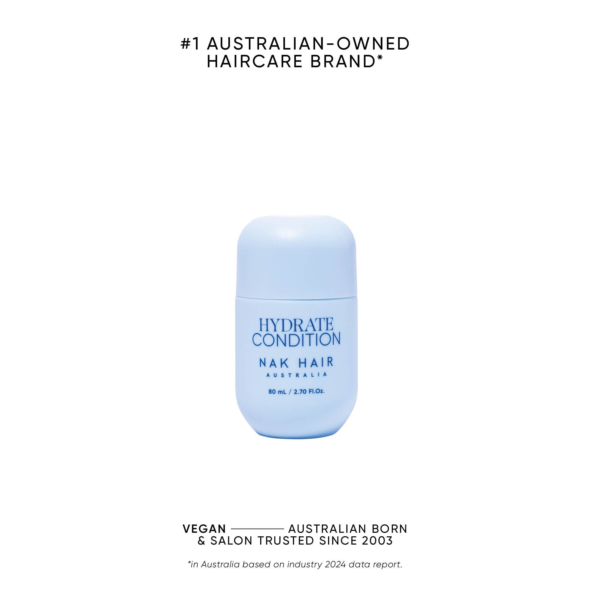 NAK Hair Signature Hydrate Conditioner 80ml - Travel Size