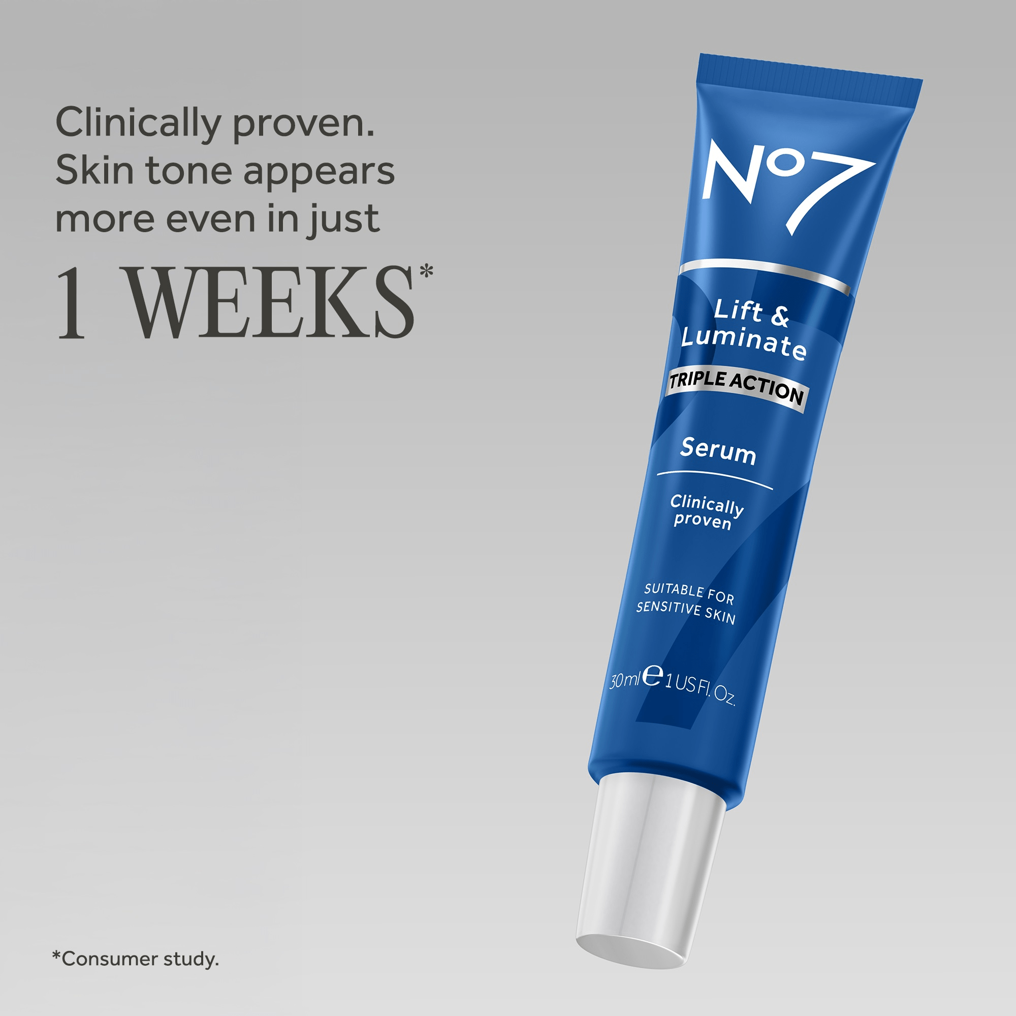 No7 Lift & Luminate Triple Action Serum 30ml - Adore Beauty