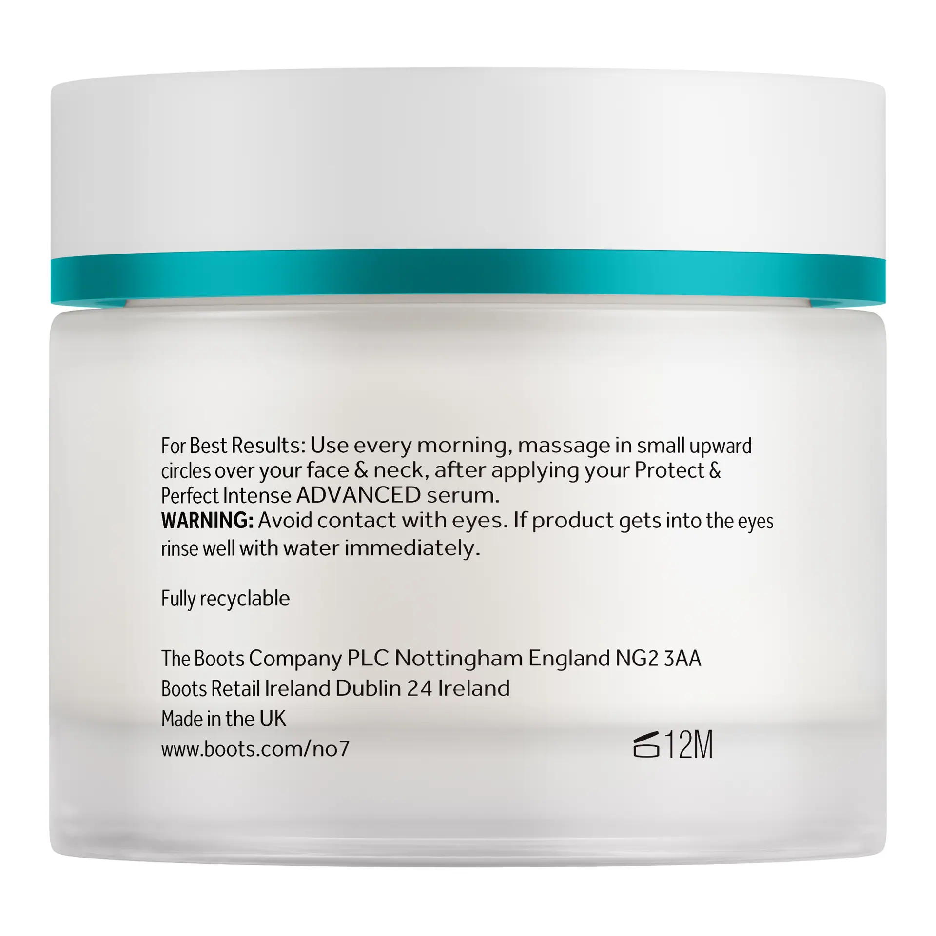 No7 Protect & Perfect Intense Advanced Day Cream SPF15 50ml