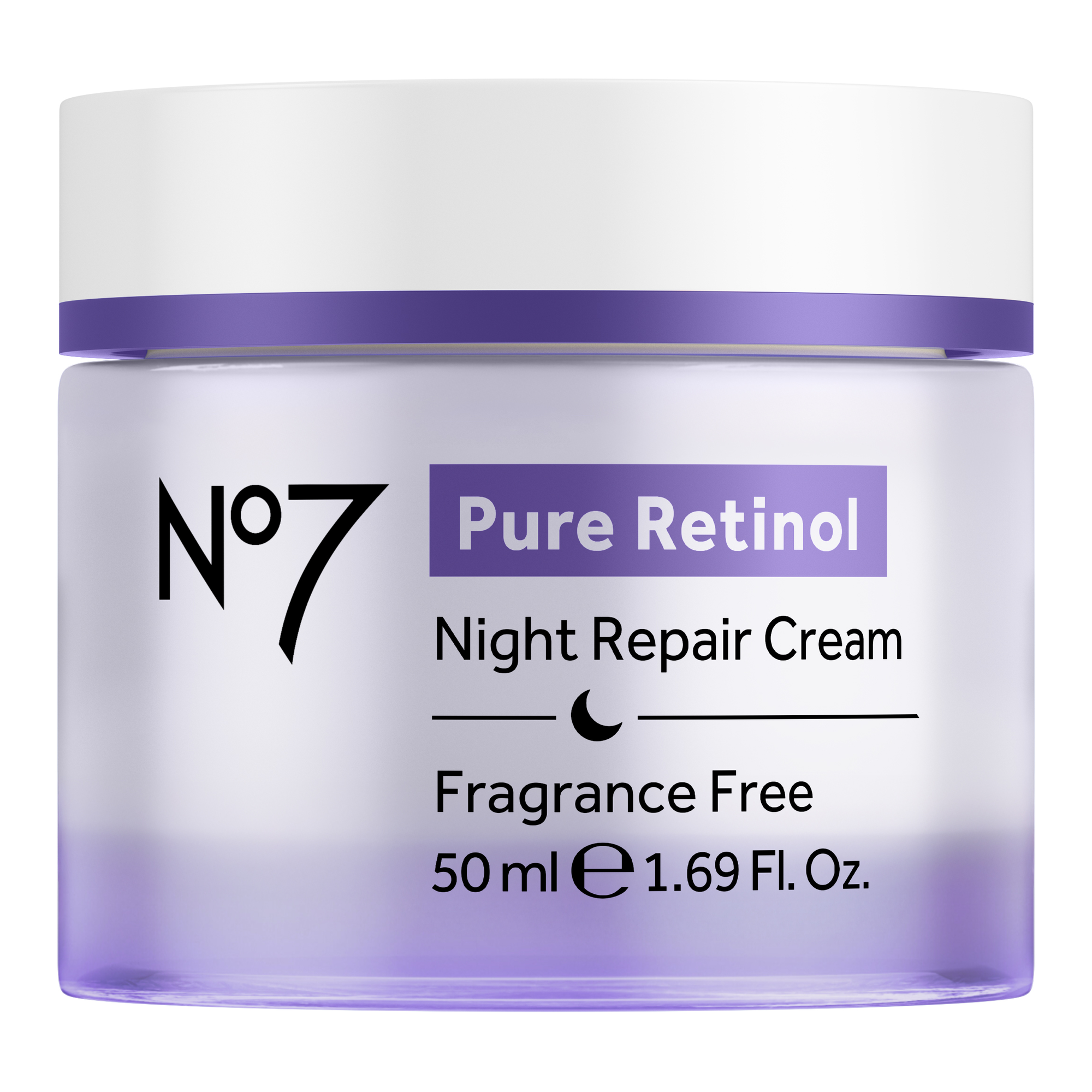 No7 Pure Retinol Night Repair Cream 50ml