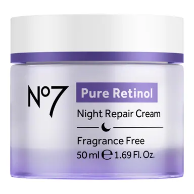 No7 Pure Retinol Night Repair Cream 50ml