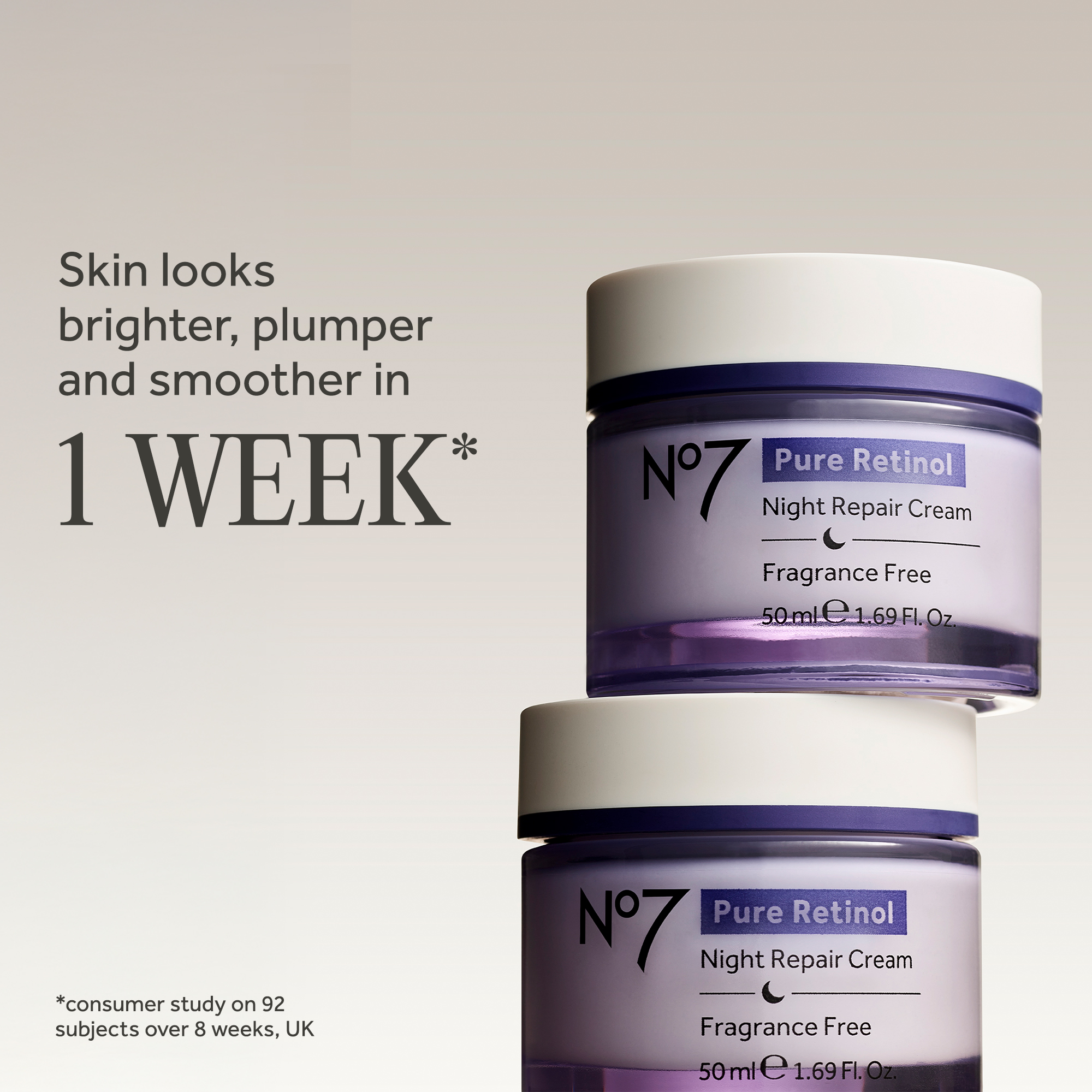 No7 Pure Retinol Night Repair Cream 50ml - Adore Beauty