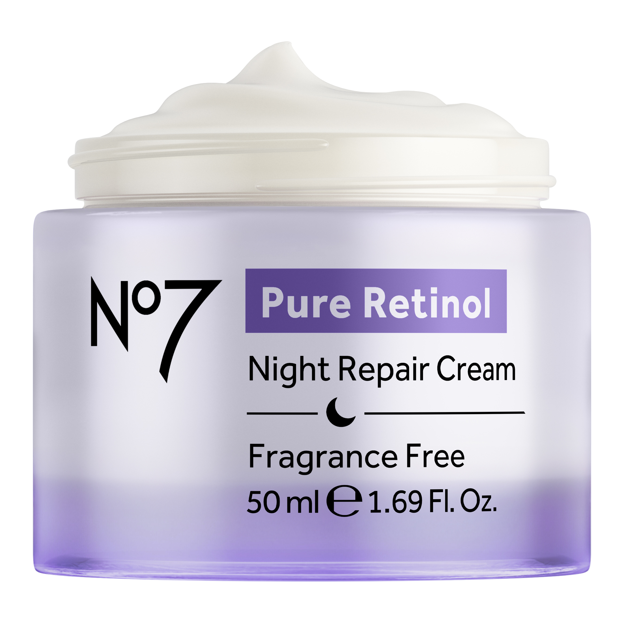 No7 Pure Retinol Night Repair Cream 50ml