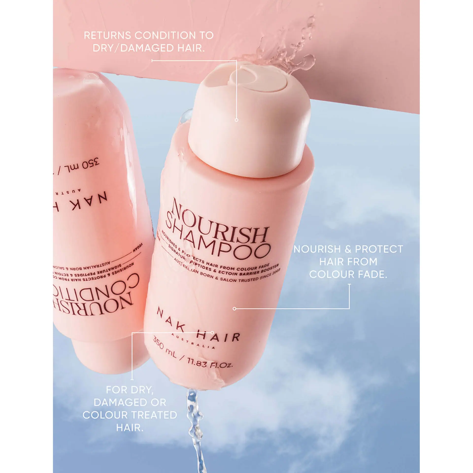 NAK Hair Signature Nourish Shampoo 350ml