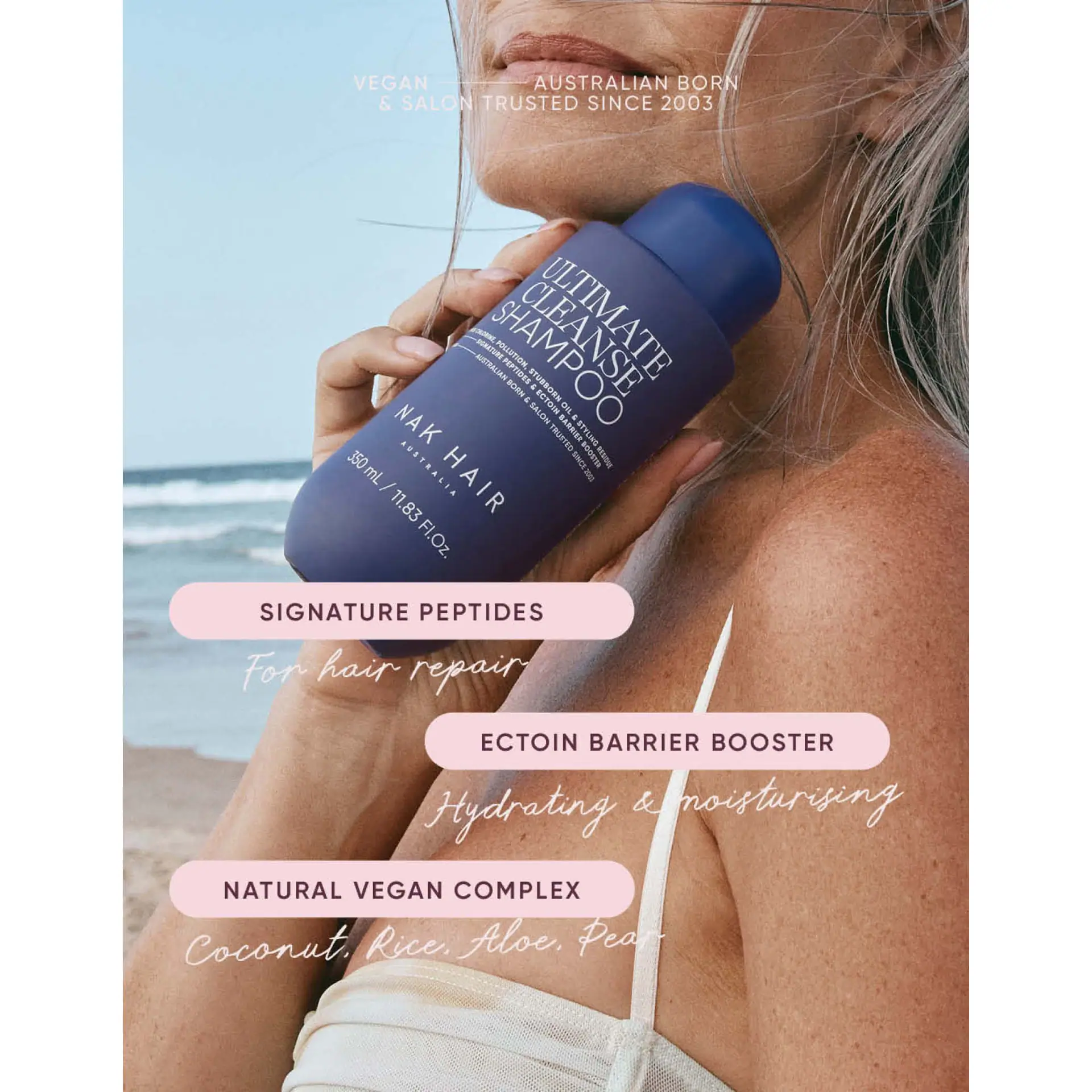 NAK Hair Signature Ultimate Cleanse Shampoo 350ml