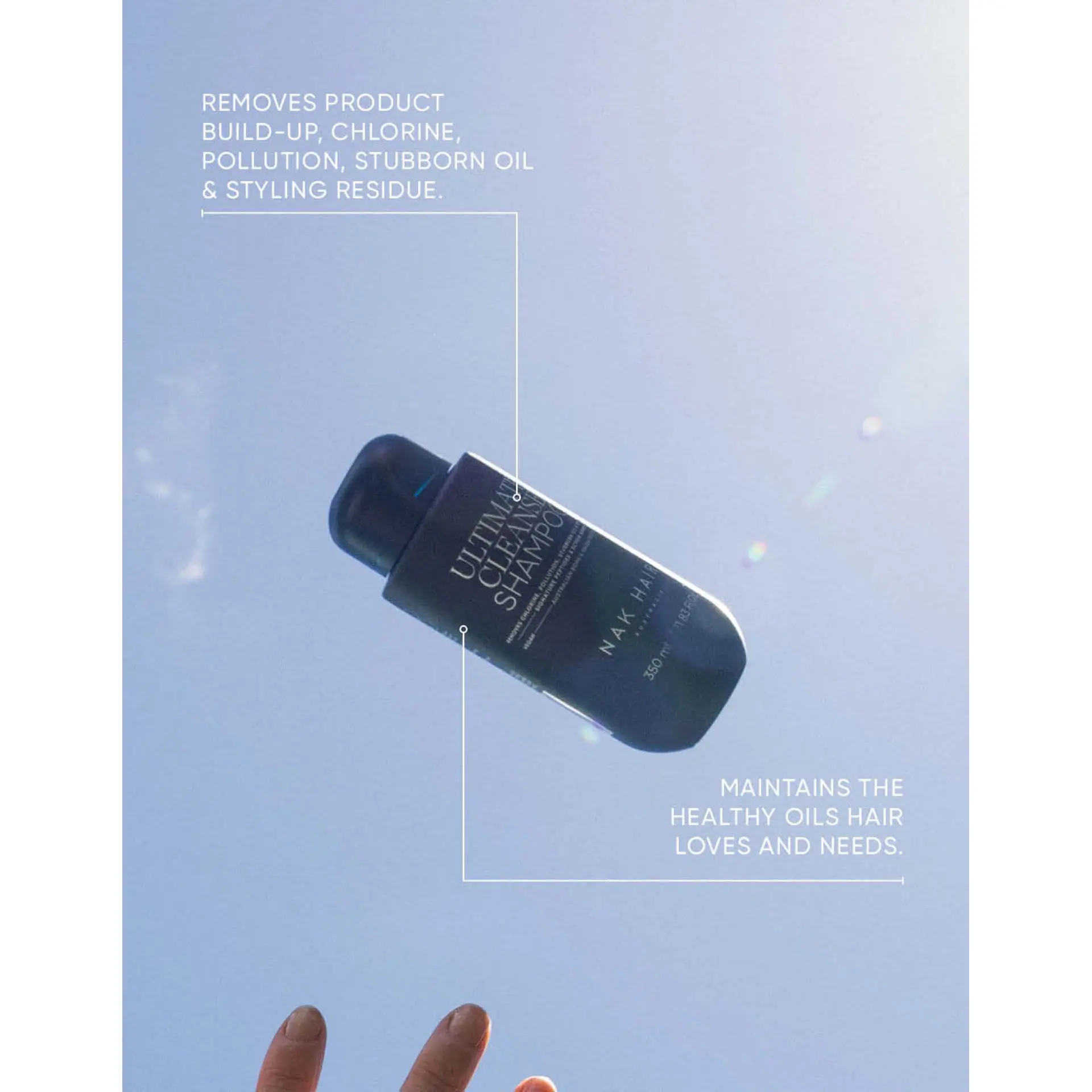 NAK Hair Signature Ultimate Cleanse Shampoo 350ml