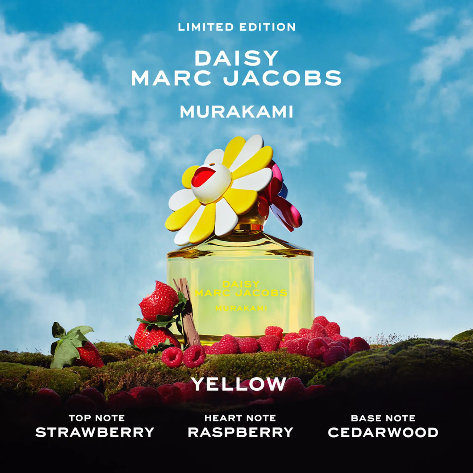 Marc Jacobs Daisy Murakami Yellow Limited-Edition Eau De Parfum 50Ml