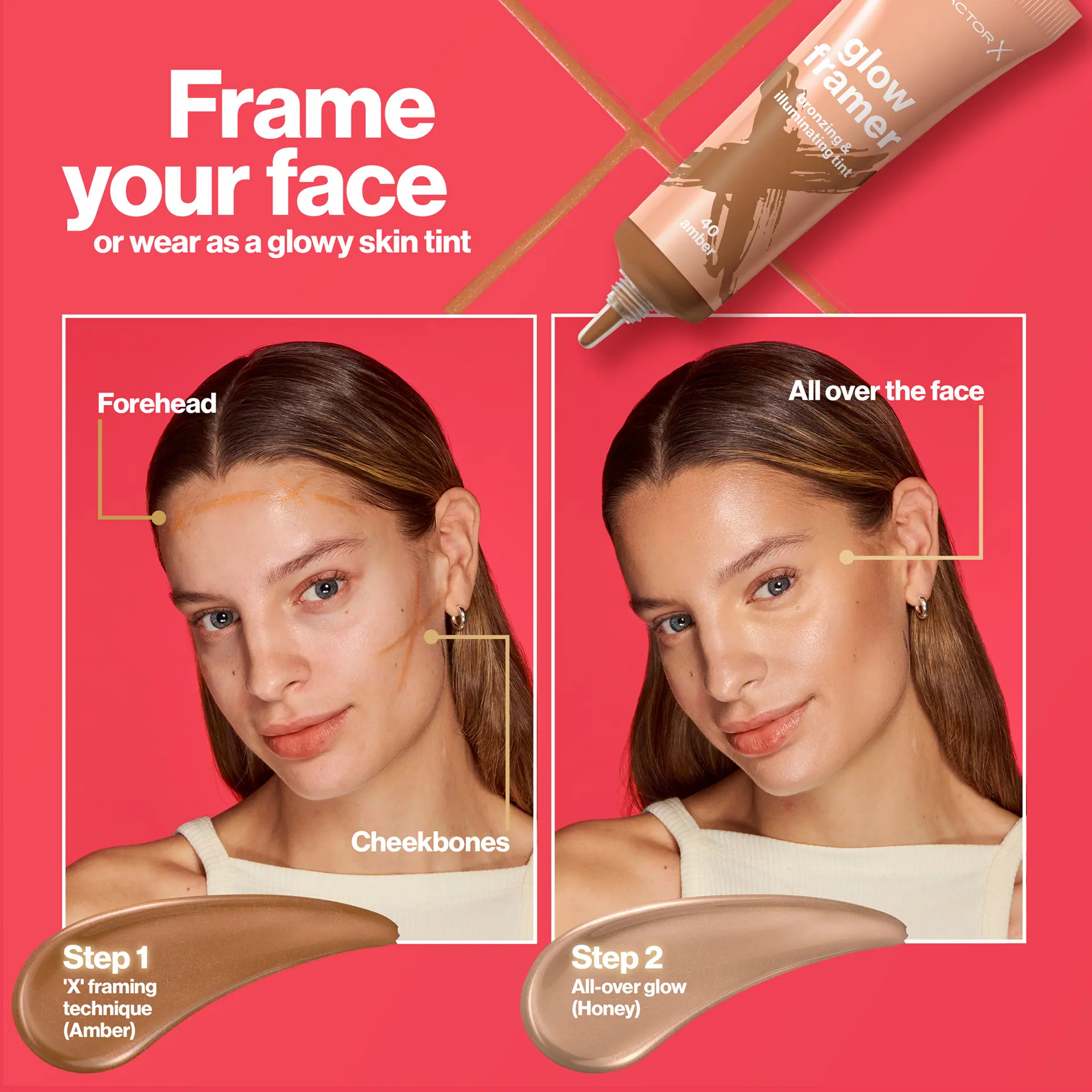 Max Factor Glow Framer,  Bronzing and Illuminating Tint