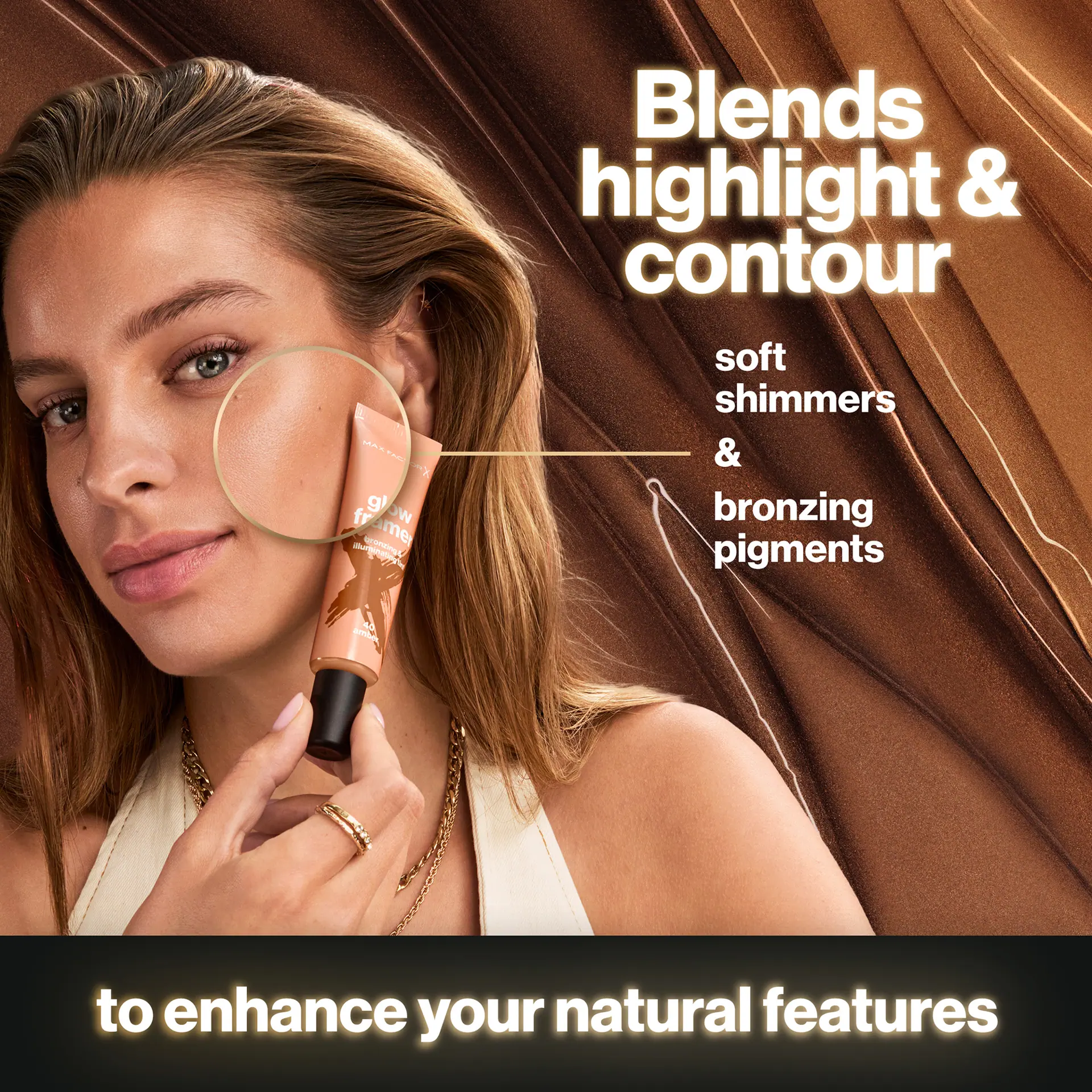 Max Factor Glow Framer,  Bronzing and Illuminating Tint