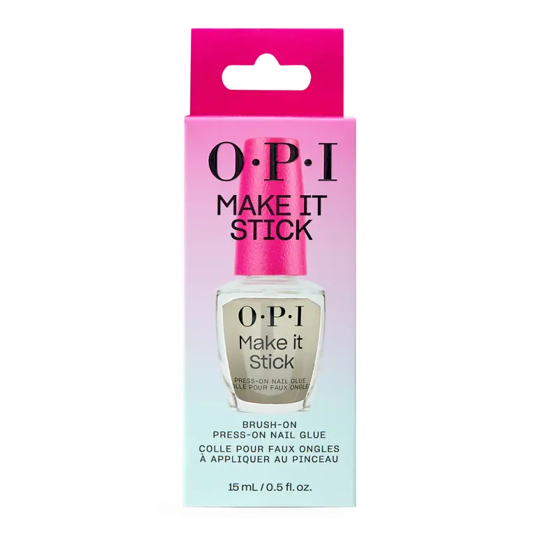 OPI Make It Stick Brush-on Press-on Nail Glue 15mL