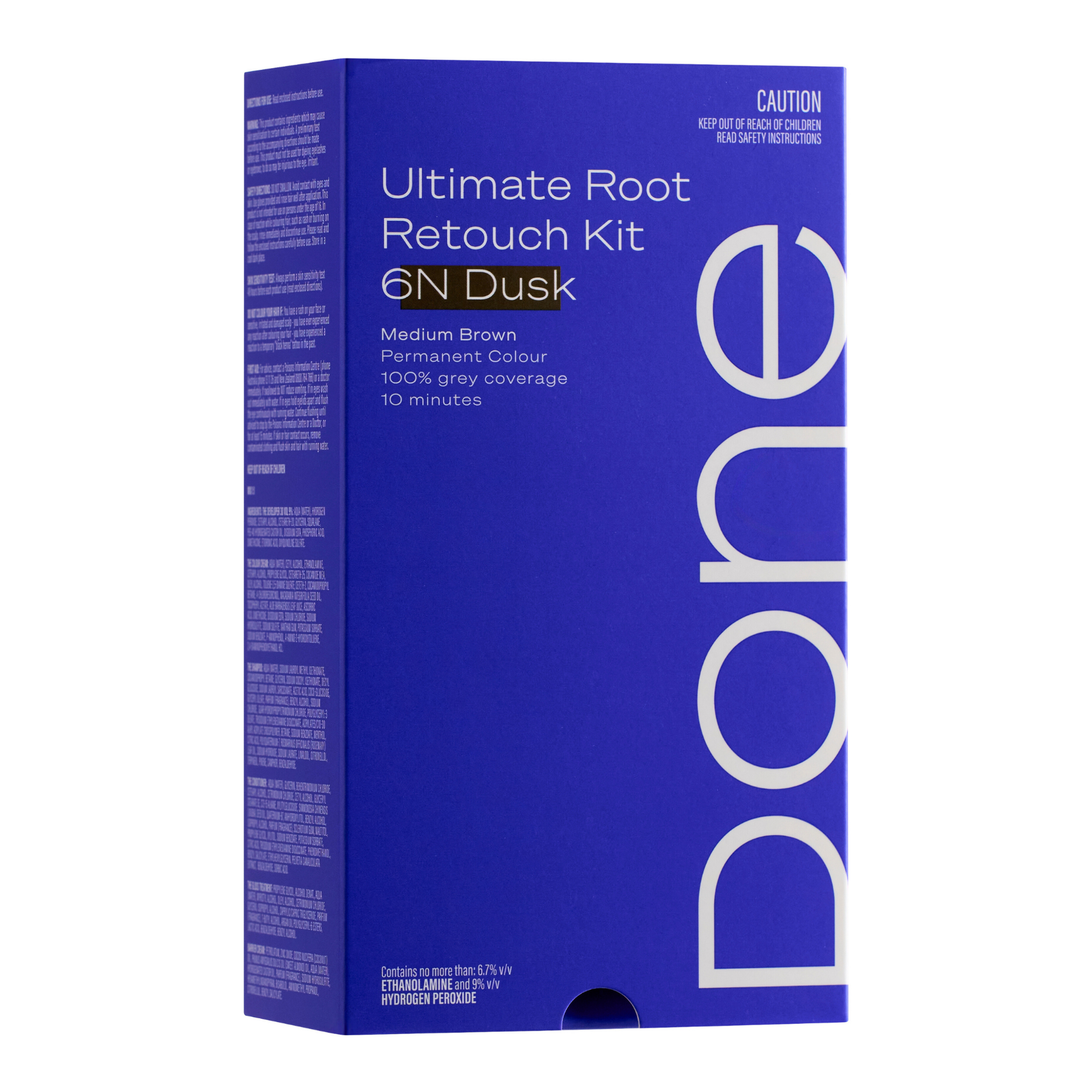 Done Ultimate Root Retouch Kit (6N Dusk - Medium Brown)