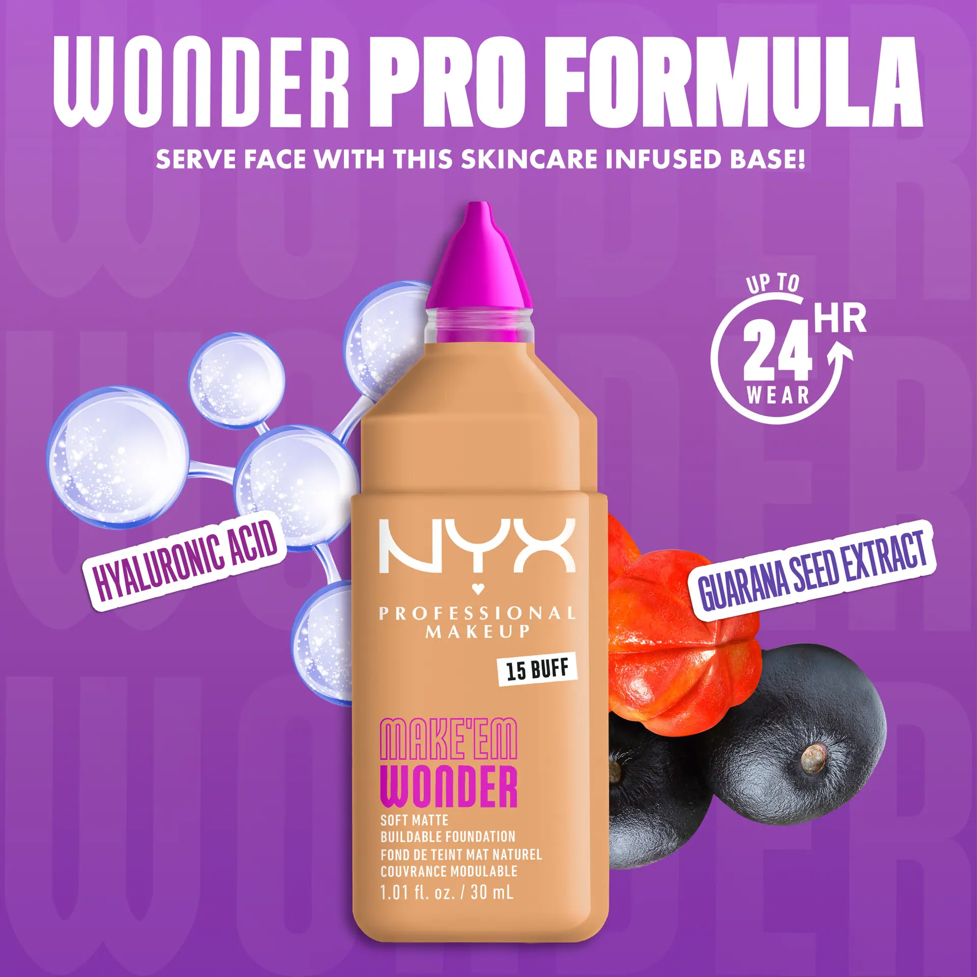 NYX Professional Makeup Make 'Em Wonder Foundation