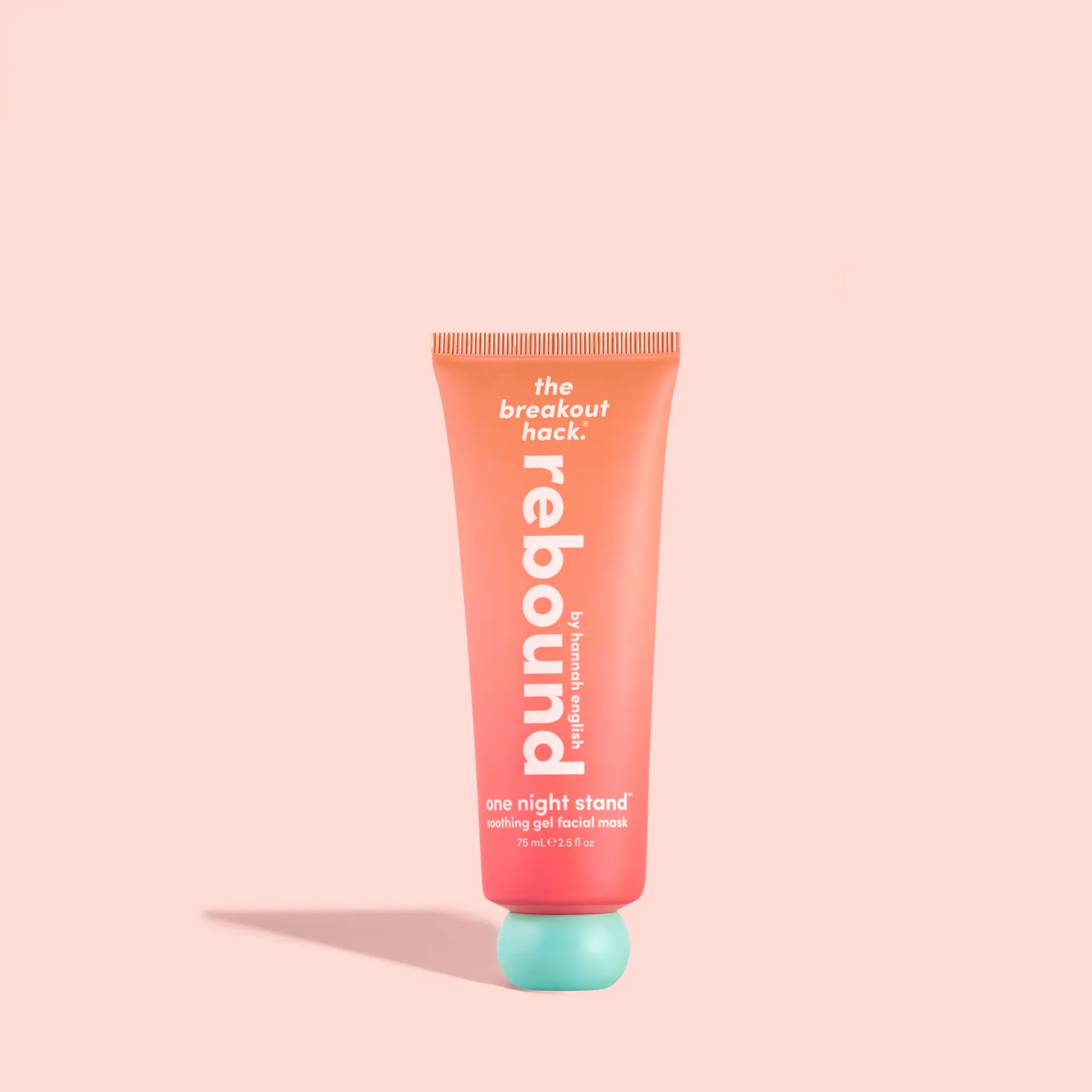 The Breakout Hack rebound one night stand soothing gel facial mask 75ml