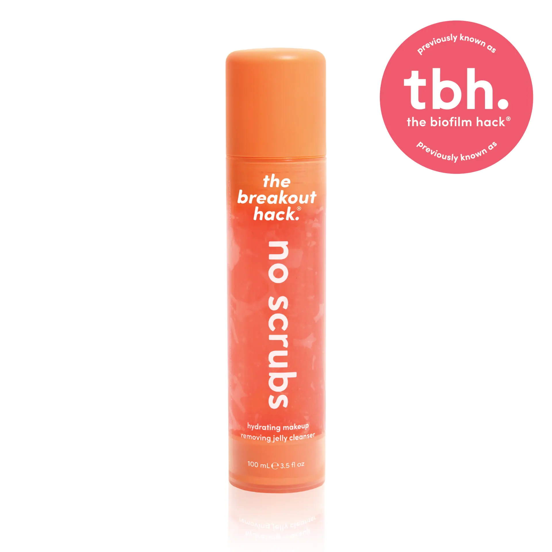 The Breakout Hack no scrubs hydrating make-up removing jelly cleanser 100mL