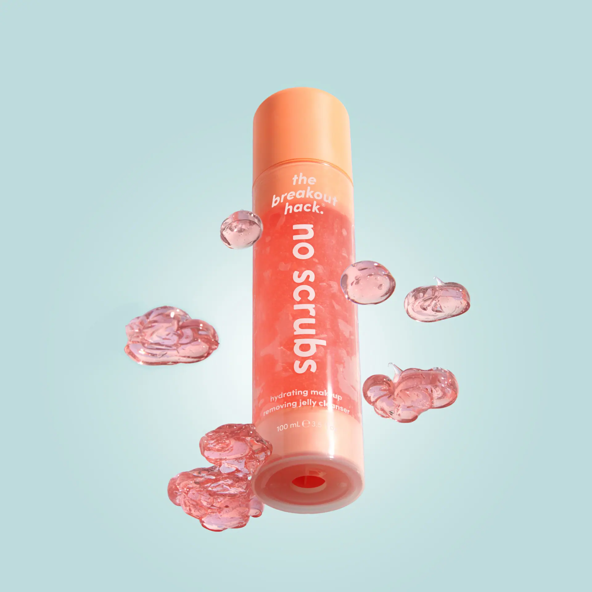 The Breakout Hack no scrubs hydrating make-up removing jelly cleanser 100mL