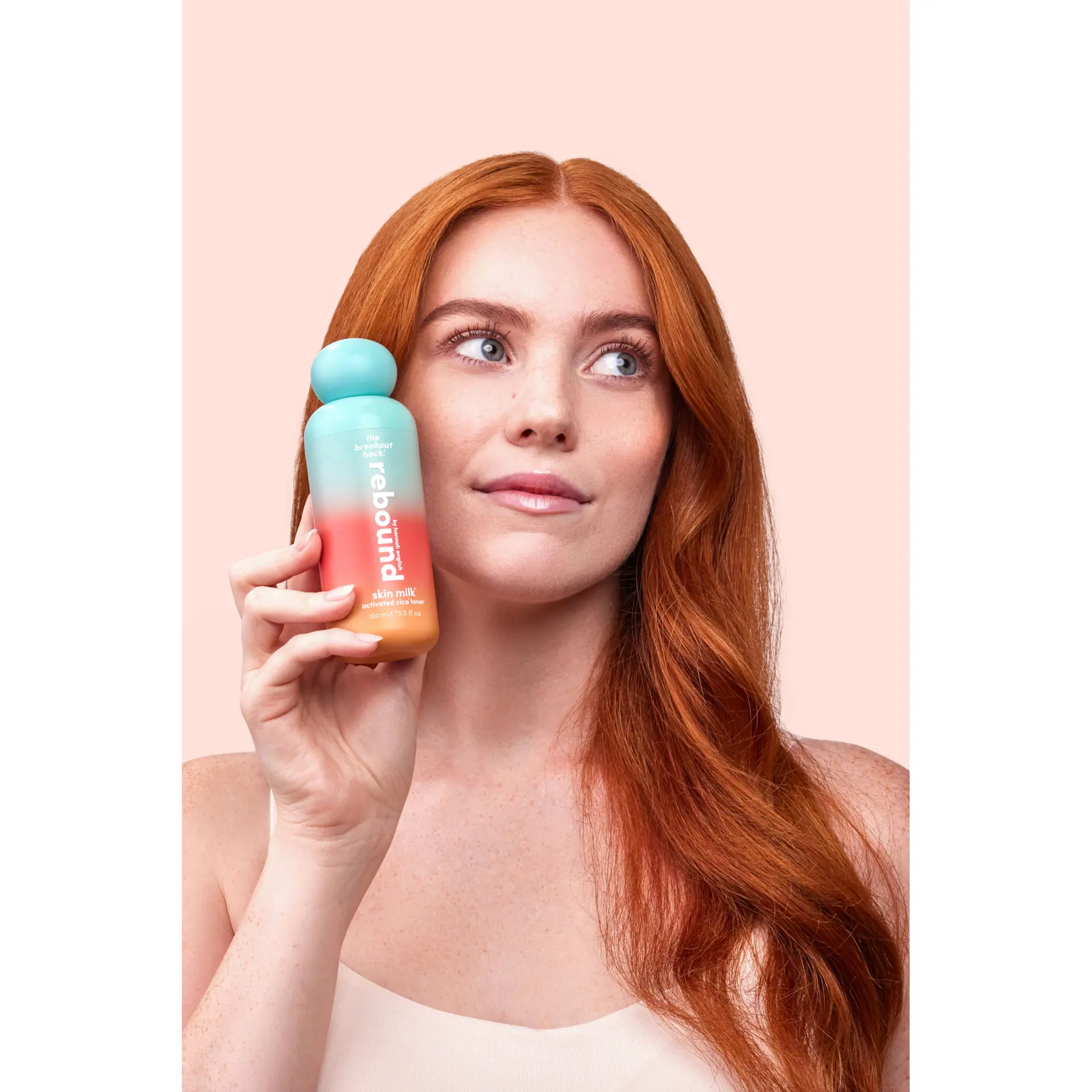 The Breakout Hack rebound skin milk activated cica toner 100ml