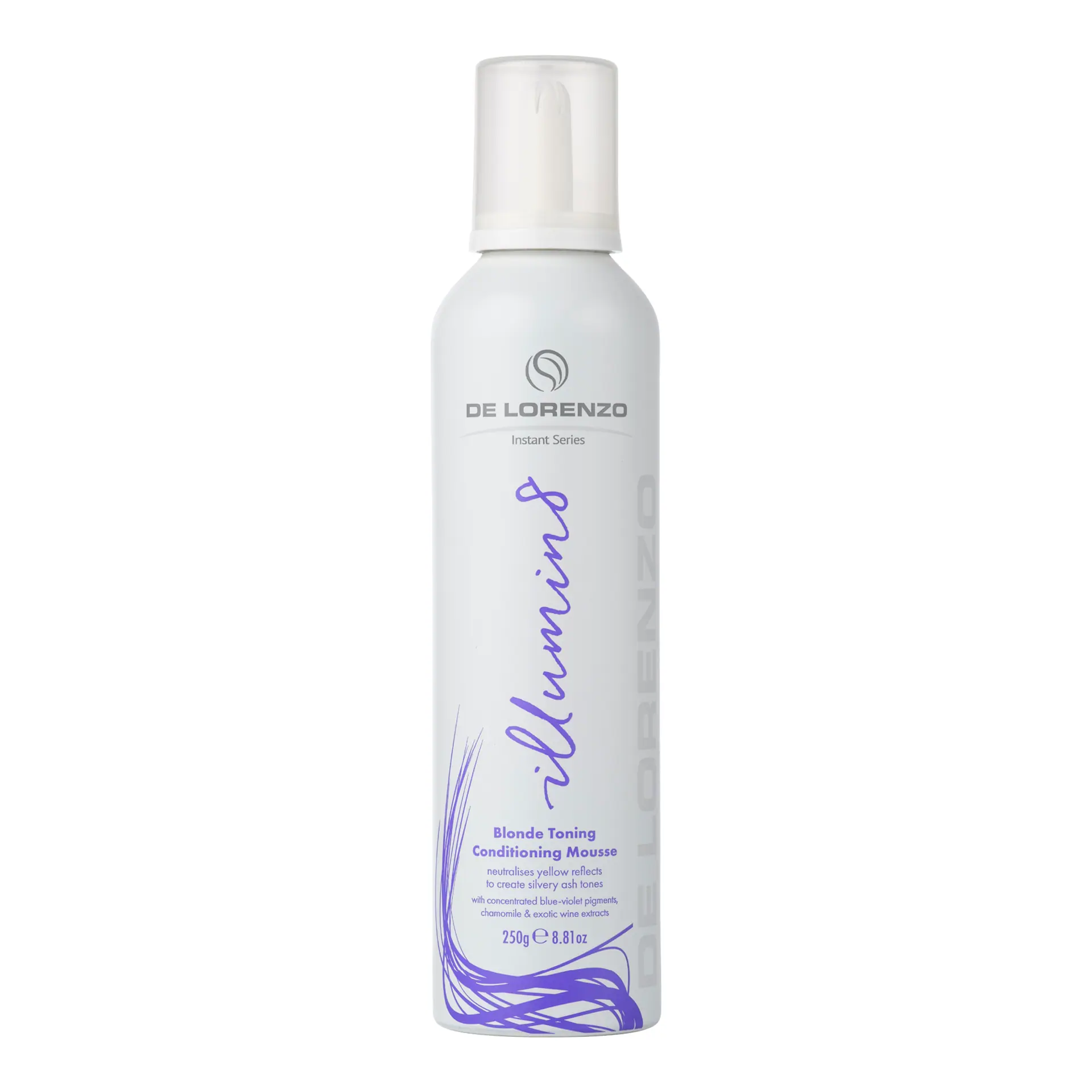 De Lorenzo Instant Illumin8 Blonde Toning Conditioning Mousse 250g