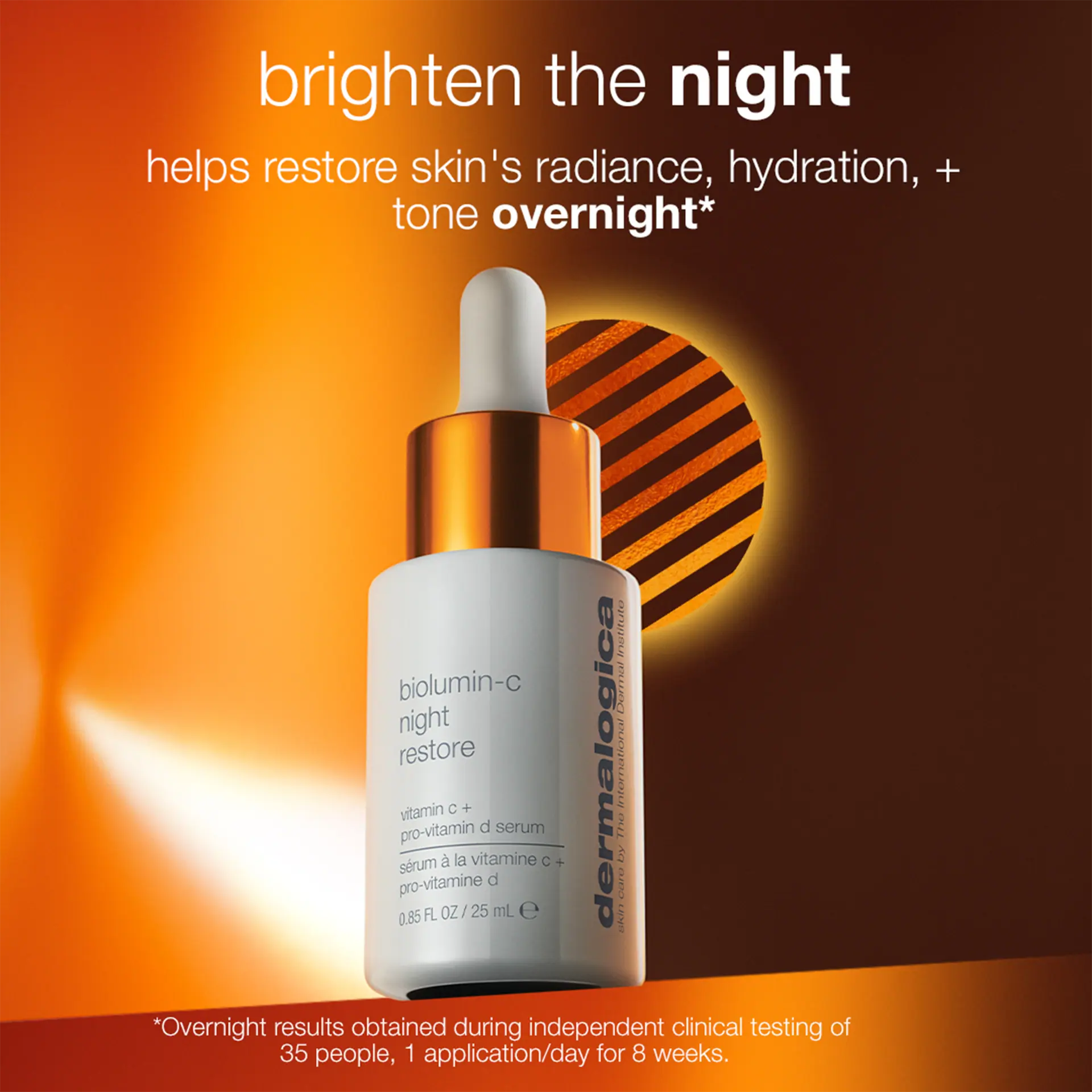 Dermalogica Biolumin-C Night Restore Serum - 25mL