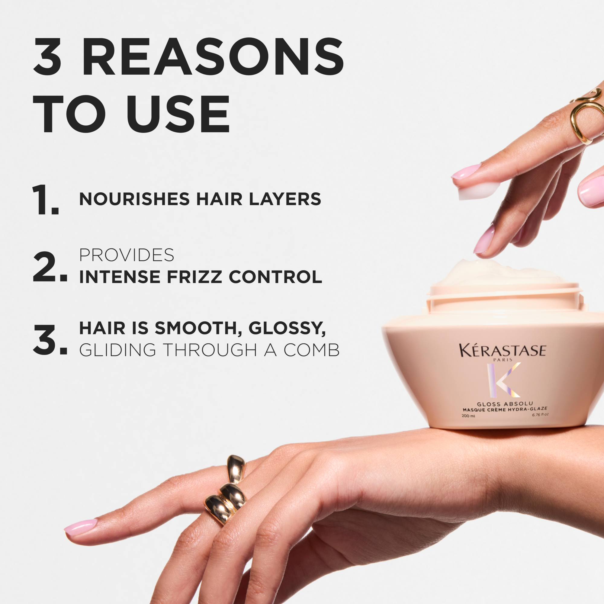 Kérastase Gloss Absolu Masque Crème Hydra-Glaze