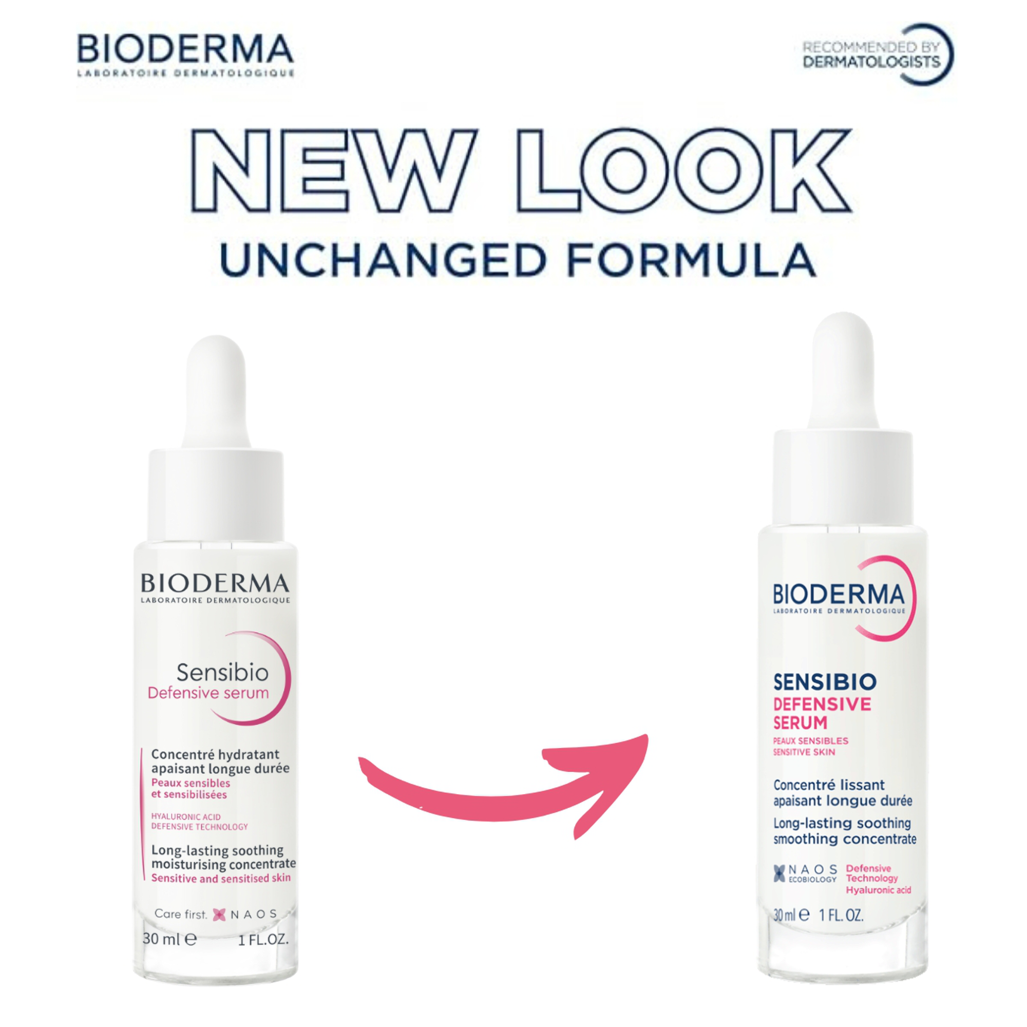 Bioderma Sensibio Soothing Defensive Serum for Sensitive Skin 30ml