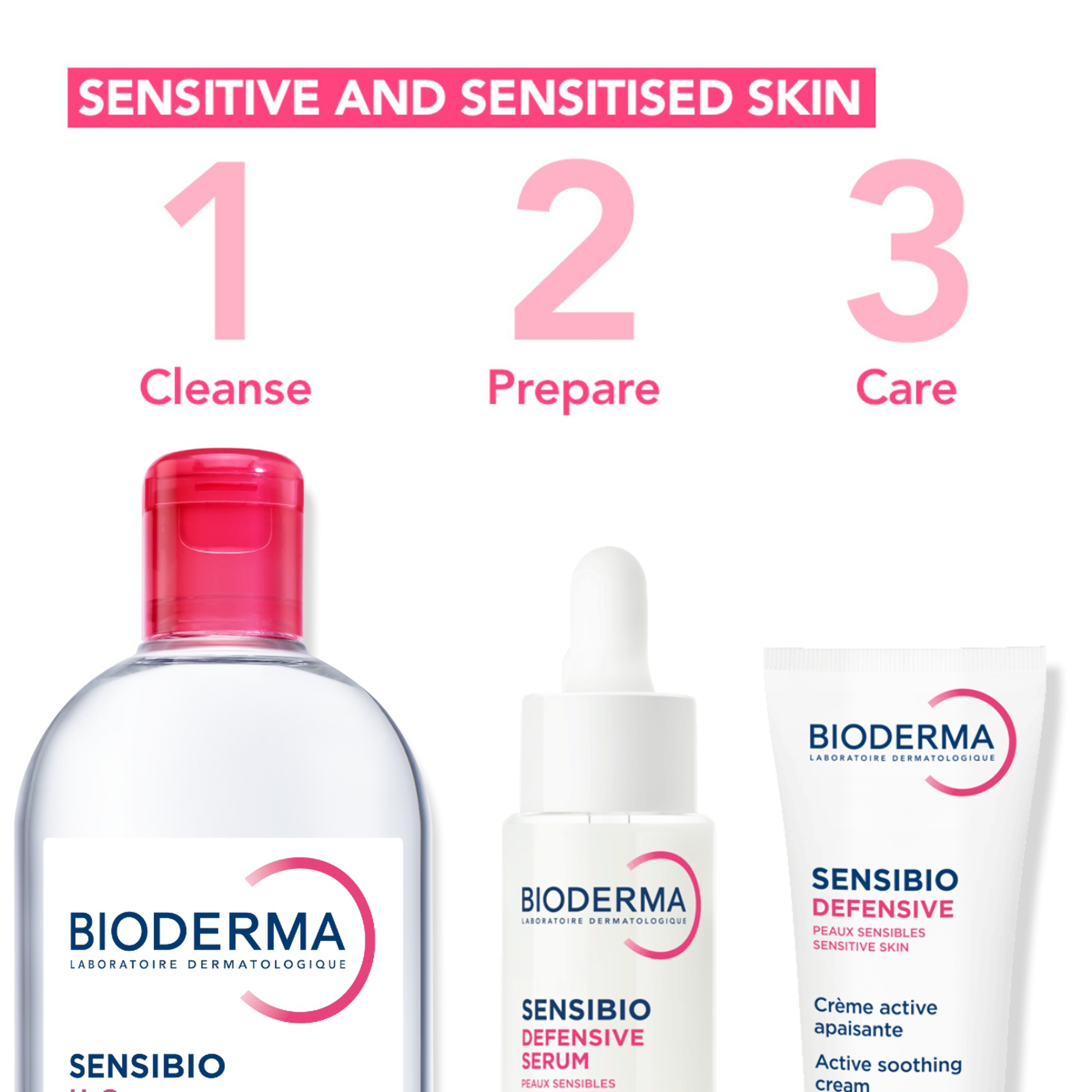 Bioderma Sensibio Soothing Defensive Serum for Sensitive Skin 30ml