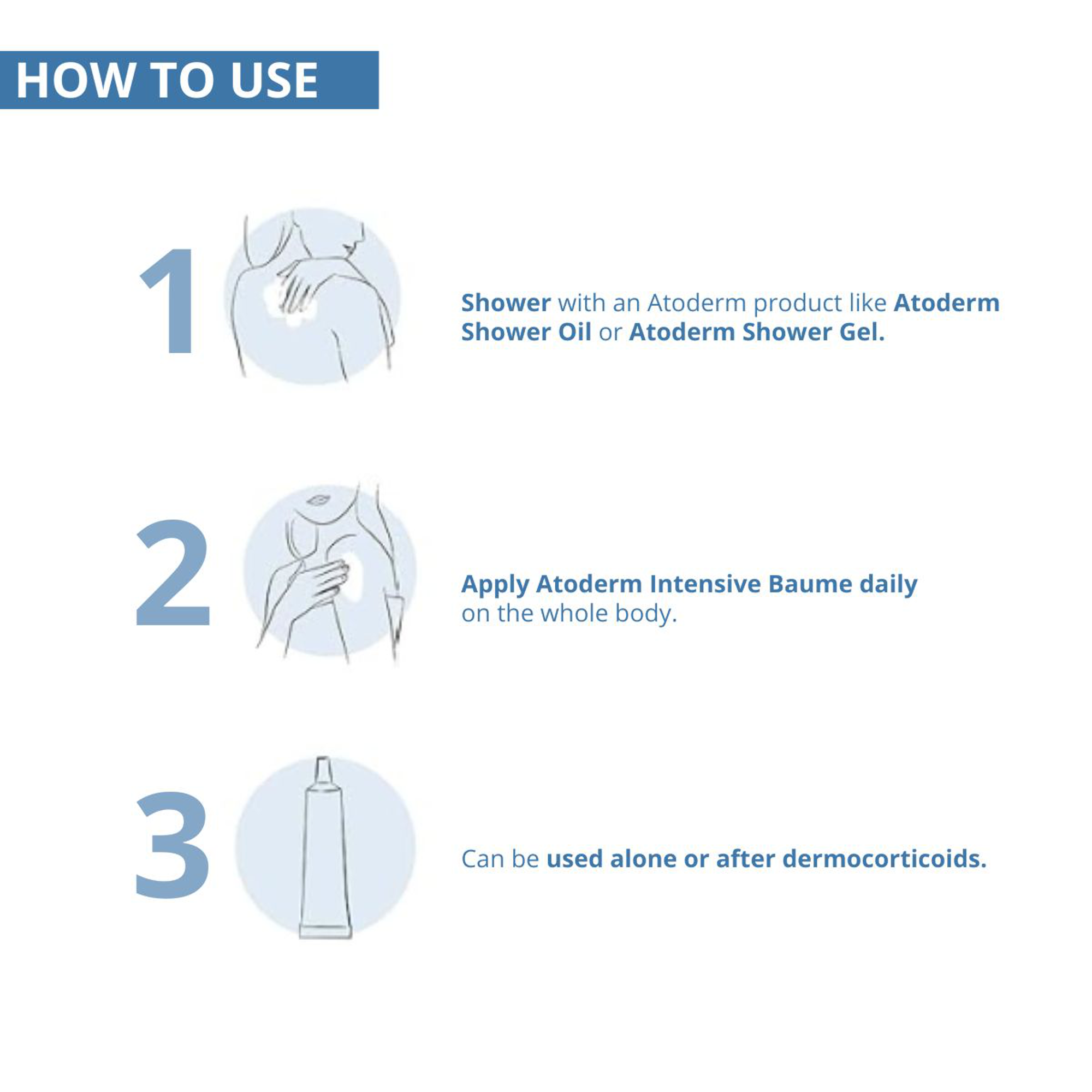 Bioderma Atoderm Intensive Baume Barrier-replenishing Moisturiser for Very Dry Skin 500ml