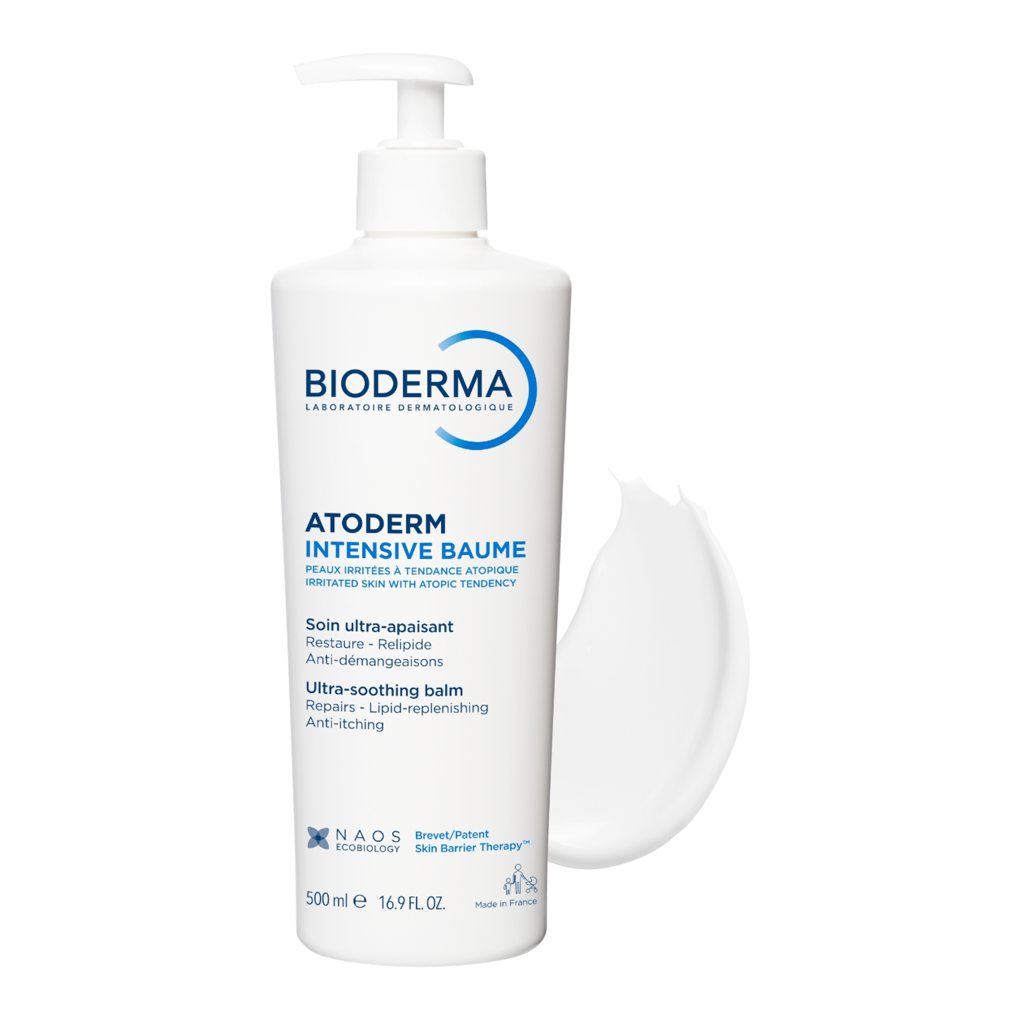 Bioderma Atoderm Intensive Baume Barrier-replenishing Moisturiser for Very Dry Skin 500ml