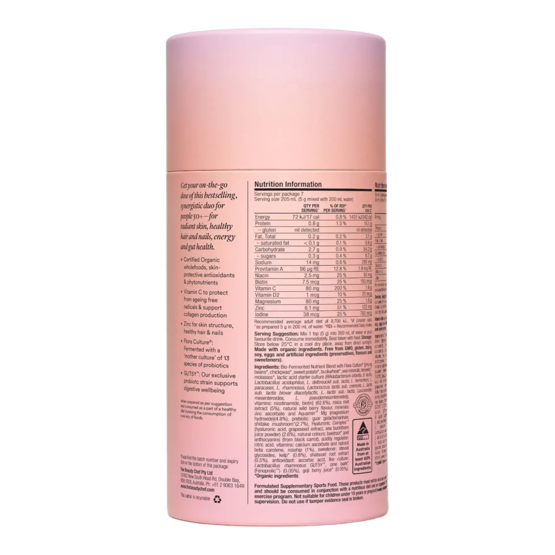 The Beauty Chef Glow® Ageless™ + Collagen Boost™ Sachets